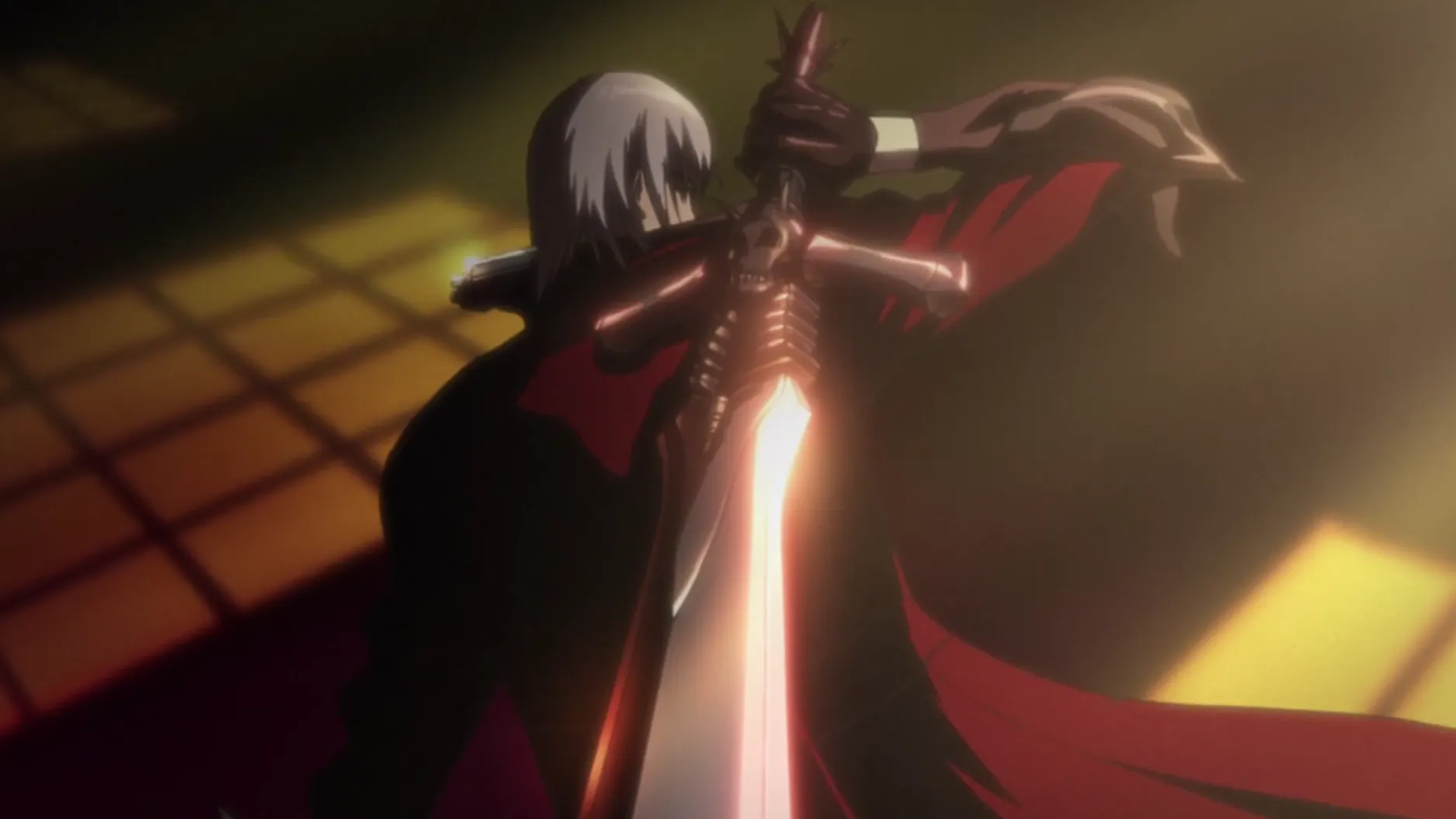 Кадр из аниме Devil May Cry 2007 года