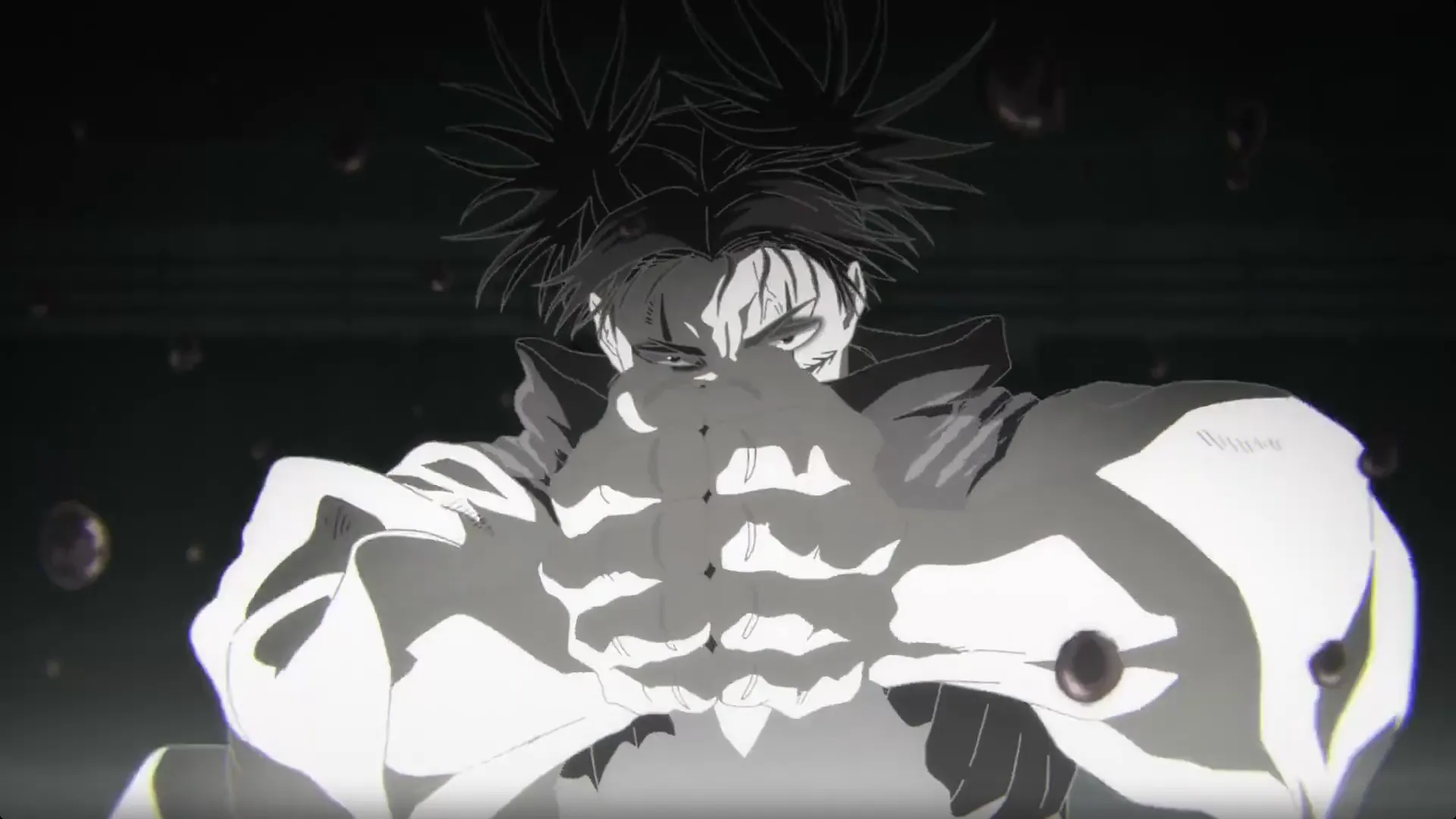 Кадр из аниме «Магическая битва: Смертельная миграция»