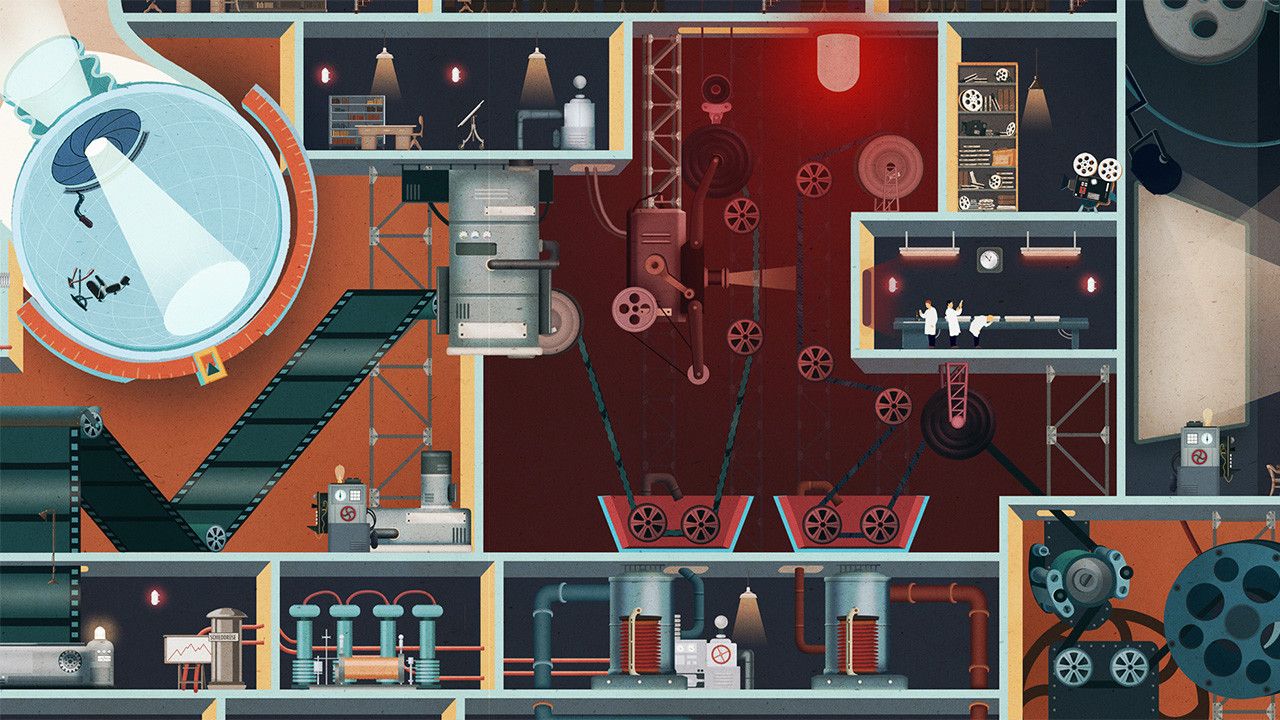 В облике механизмов легко узнаются соответствующие органы. Сейчас перед вами глаза