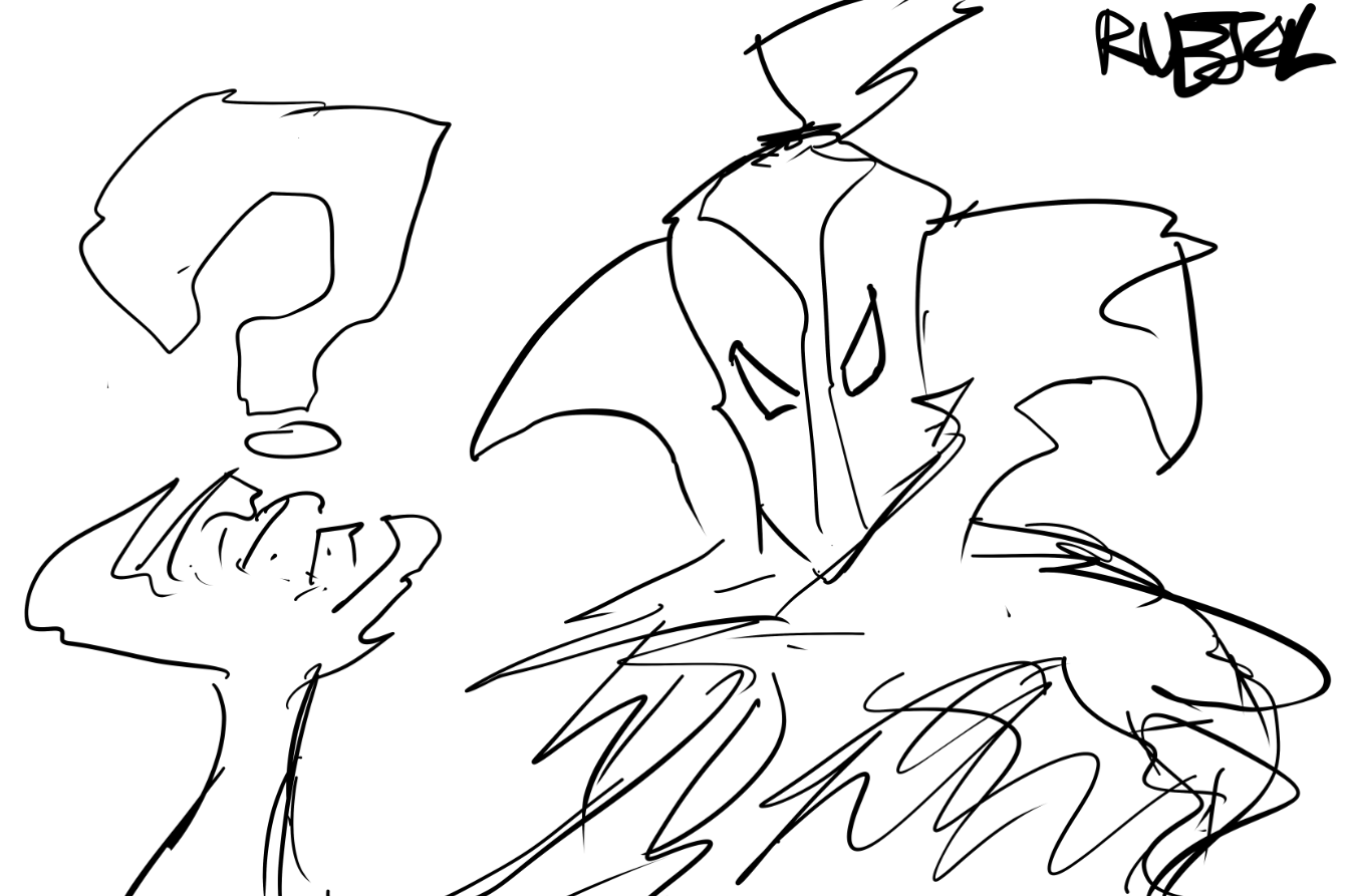 Рисунки героев Dota 2 за минуту. Автор: LiquidEV. Источник: imgur.com