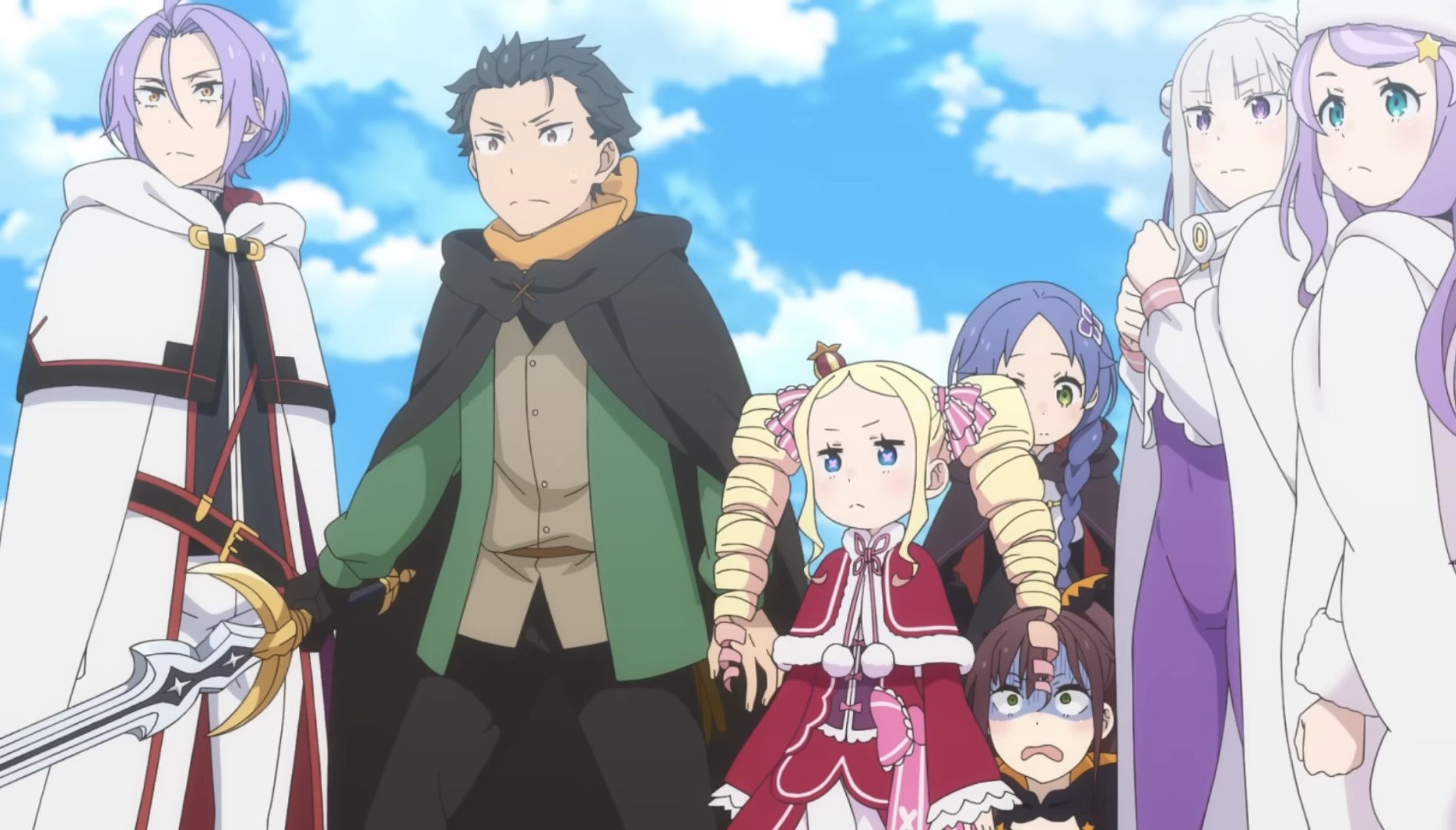 Кадр из аниме «Re:Zero. Жизнь с нуля в альтернативном мире»