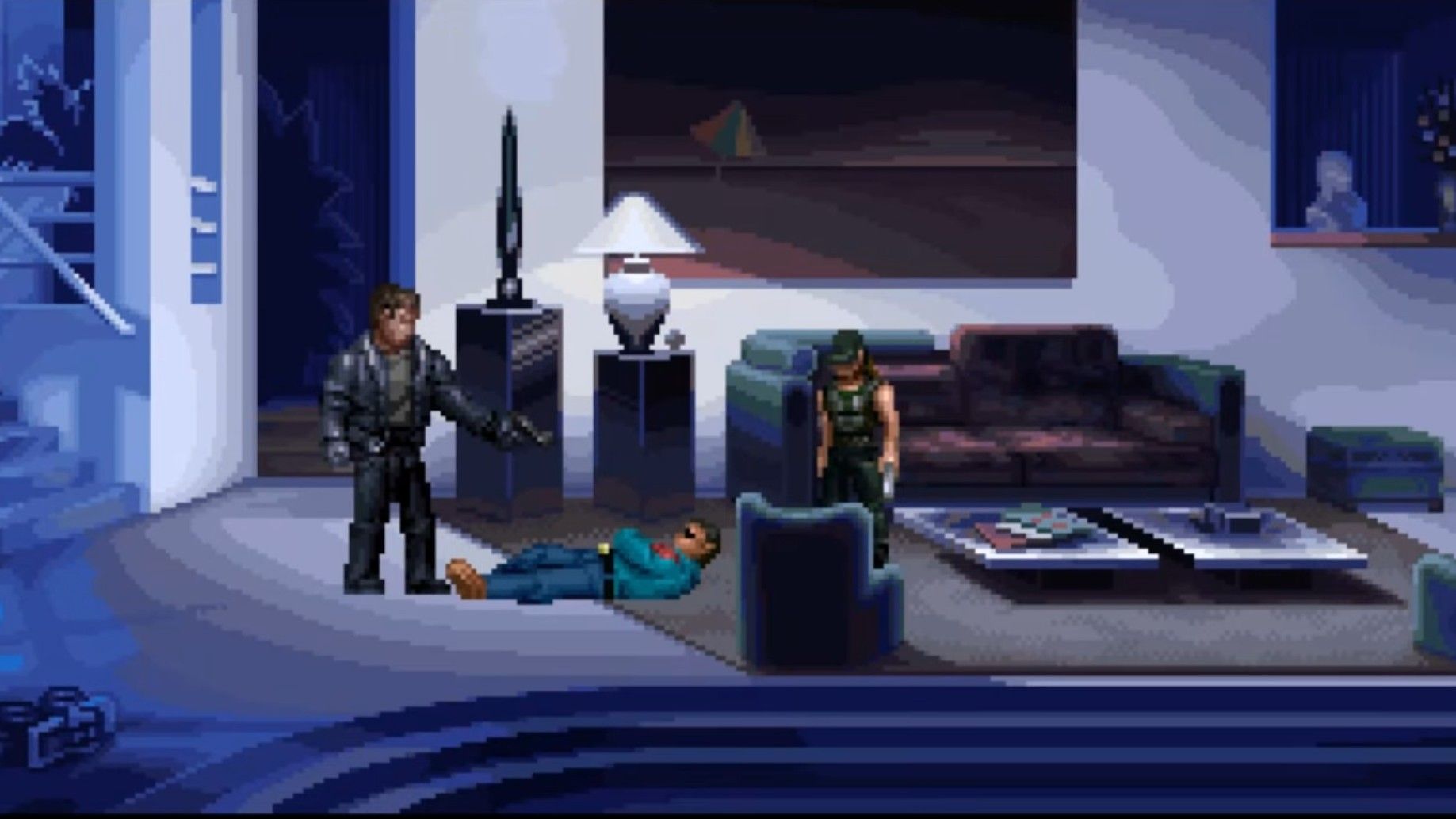 Скриншот из игры Terminator 2D: No Fate