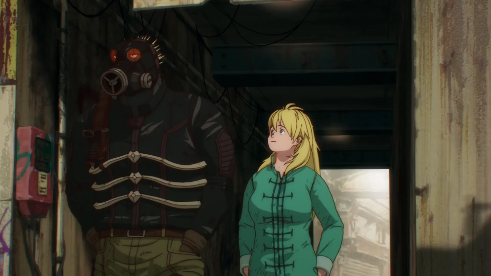 Кадр из аниме «Дорохедоро»