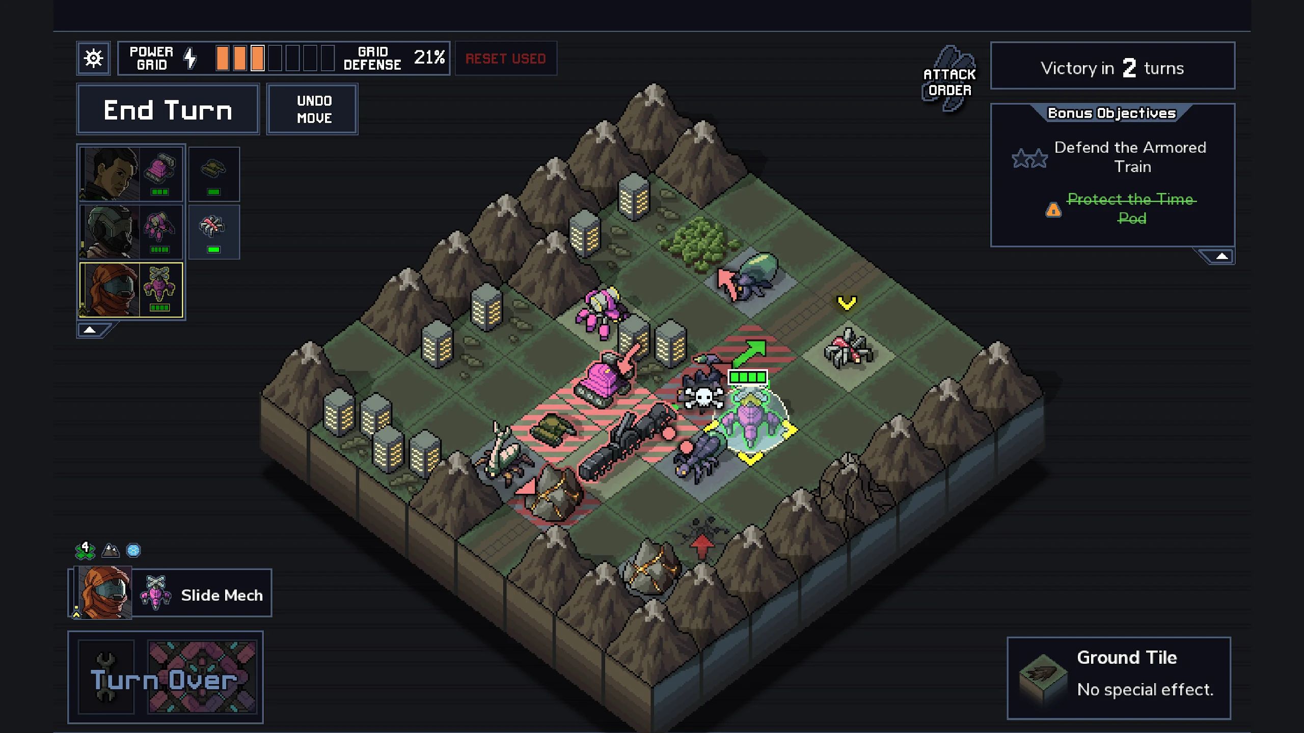 Скриншот из Into the Breach. Источник: Play Market