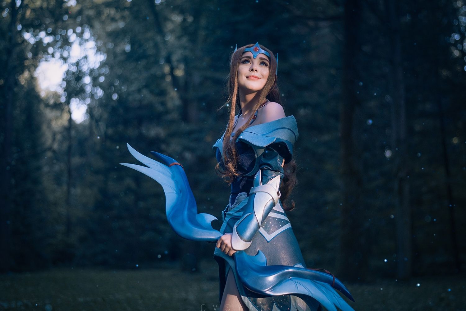 Косплей на Mirana. Косплеер: Полина Шлячина. Источник: vk.com/ovsyan_ph