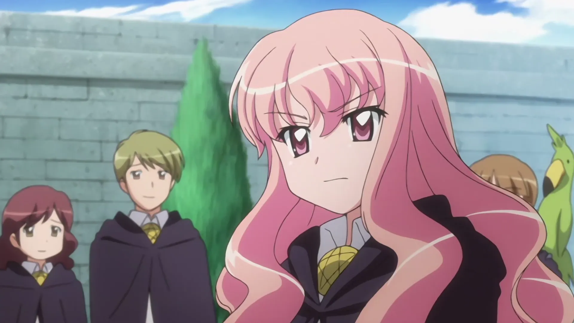 Кадр из аниме «Подручный Луизы-Нулизы»