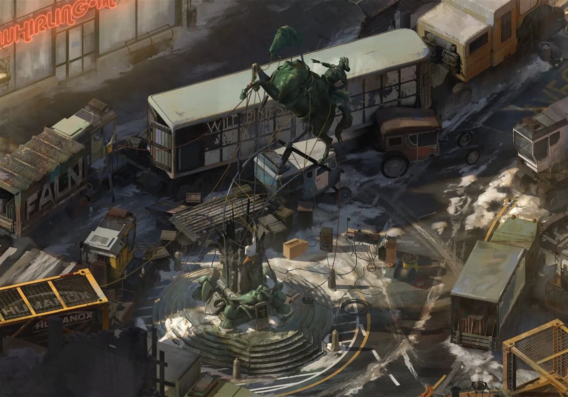 Скриншот из игры Disco Elysium