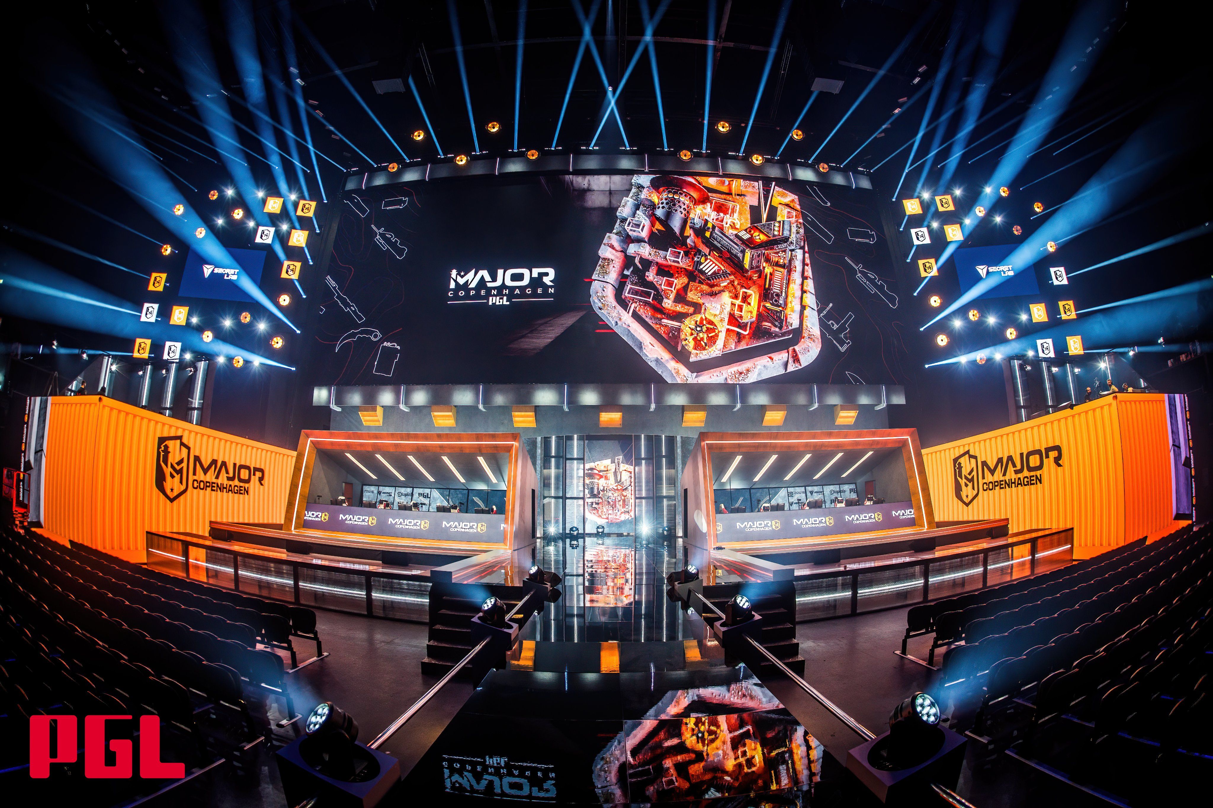 Сцена плей-офф PGL Major Copenhagen 2024