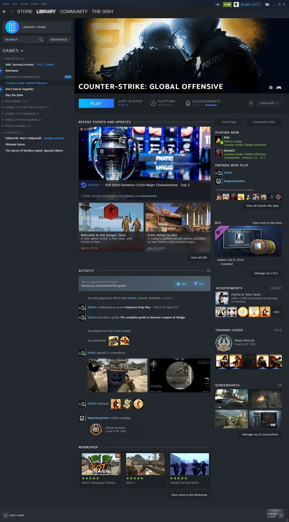 Сообщество Steam во &laquo;ВКонтакте&raquo;