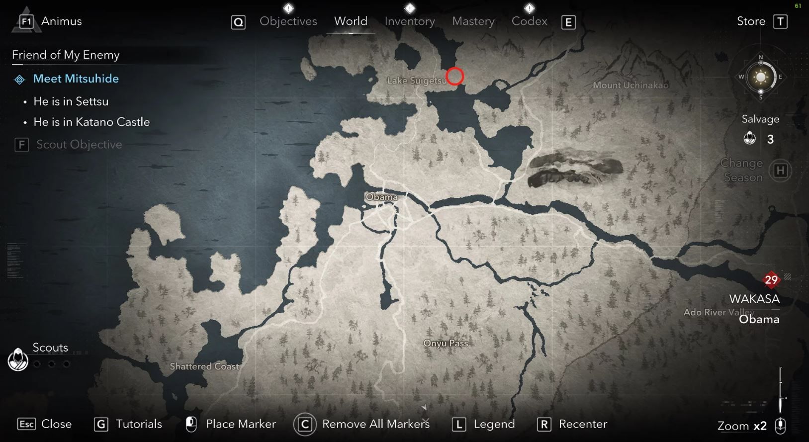 Скриншот из игры Assassin's Creed Shadows