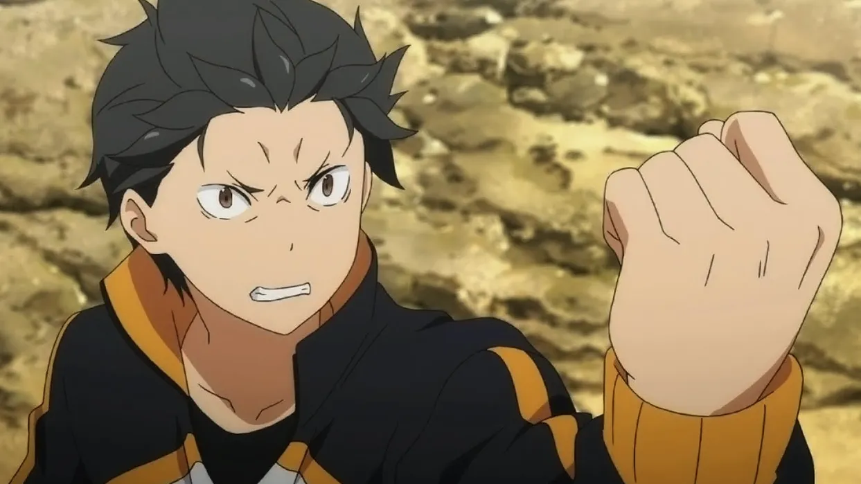 Кадр из аниме «Re: Zero — жизнь с нуля в другом мире»