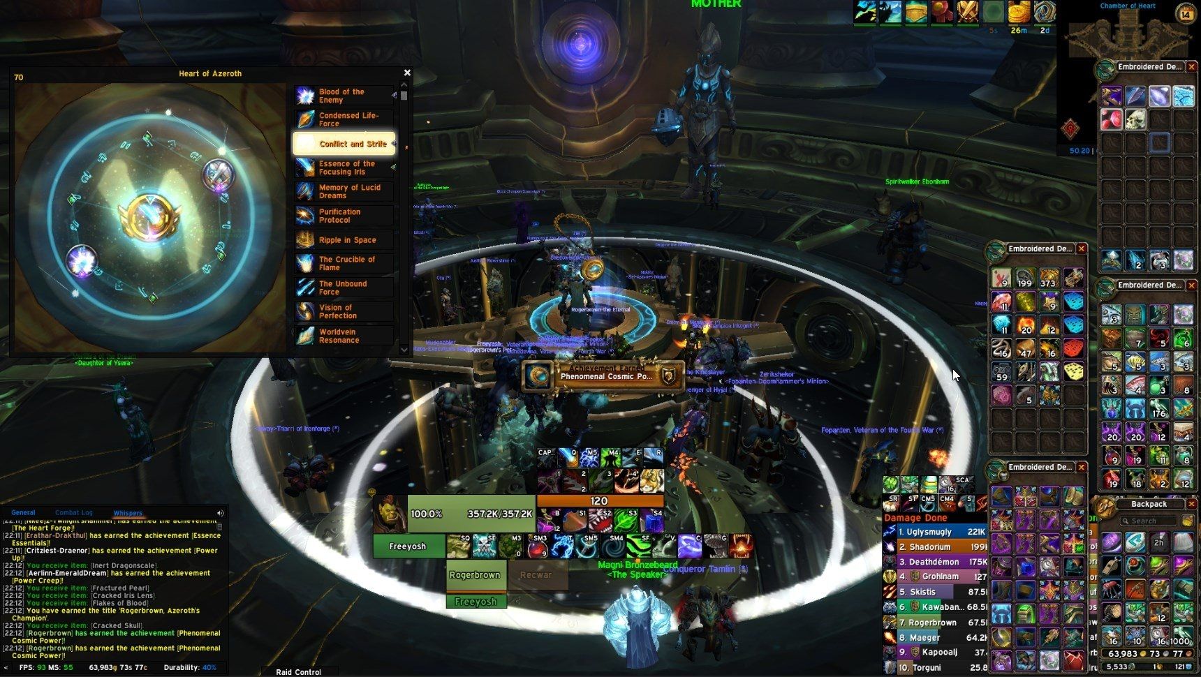 Достижение «Феноменальная космическая сила». Источник: twitter.com/MethodRoger