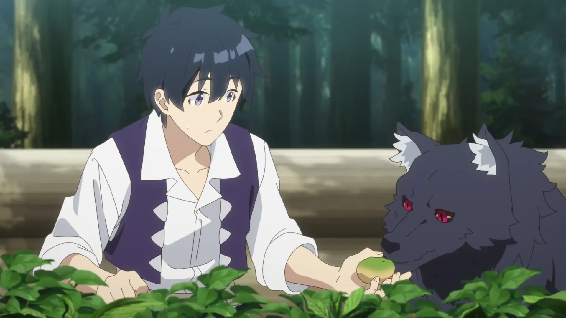 Кадр из аниме «Фермерская жизнь в ином мире»