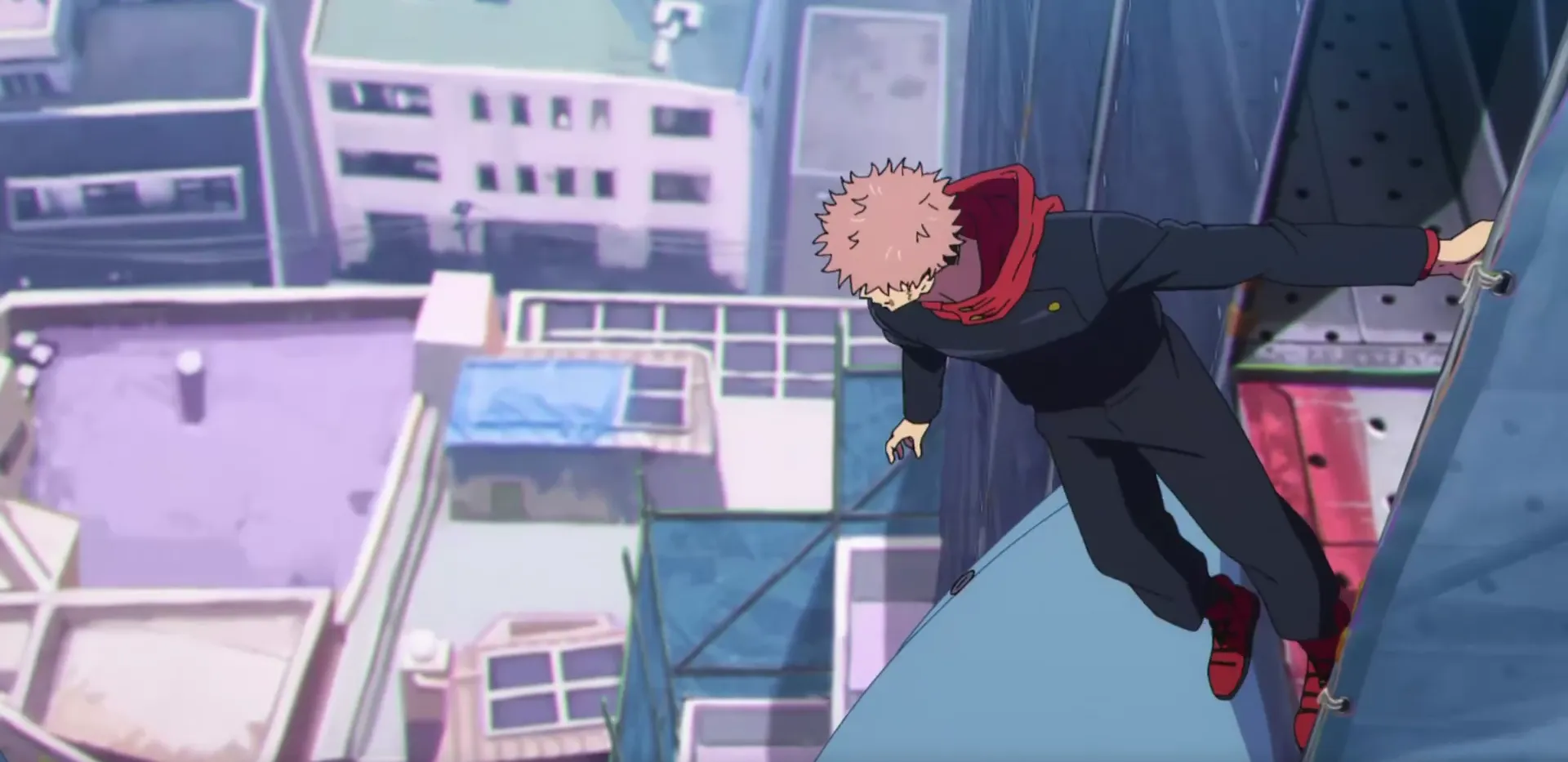 Кадр из аниме «Магическая битва: Смертельная миграция»