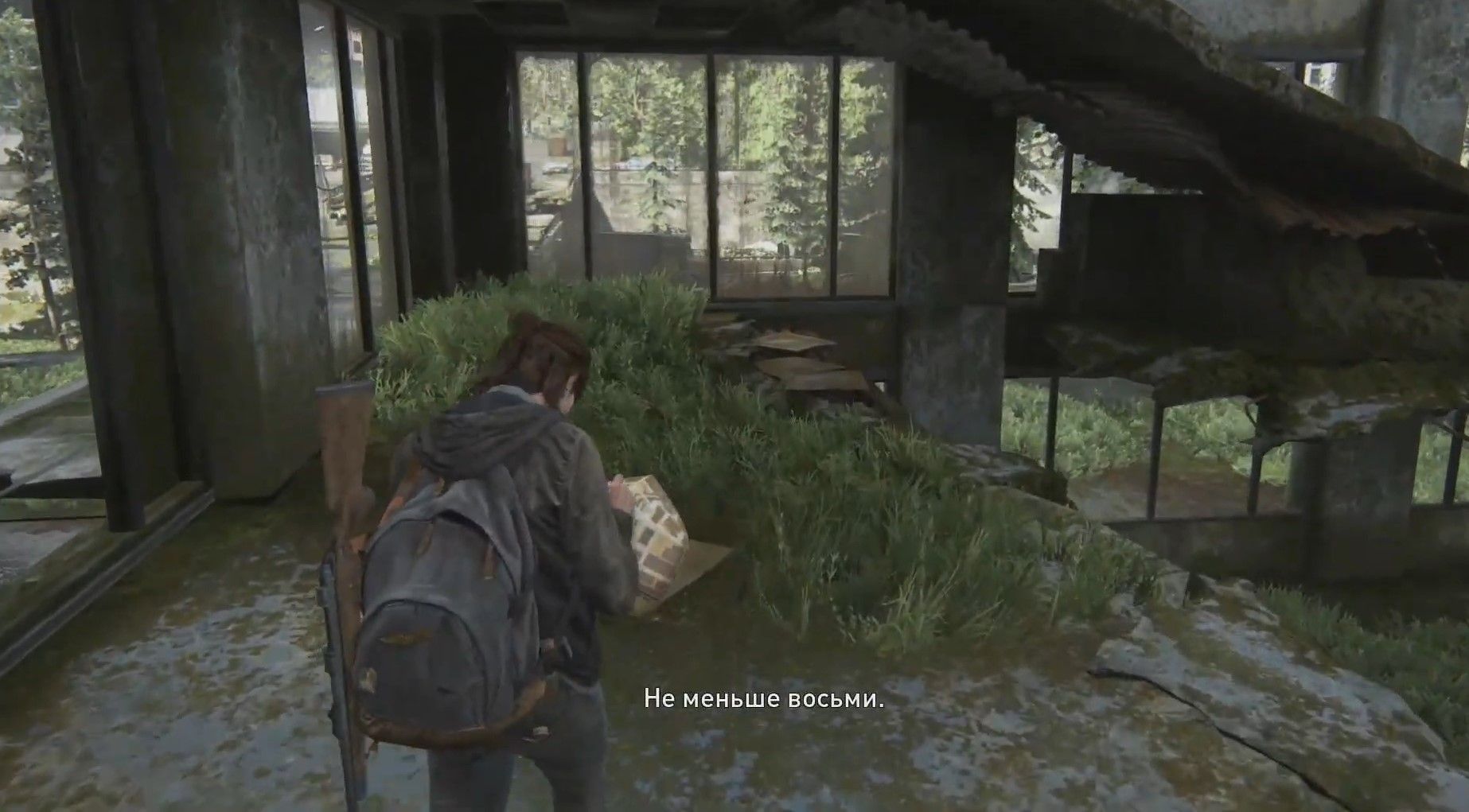 Скриншот из игры The Last of Us Part II