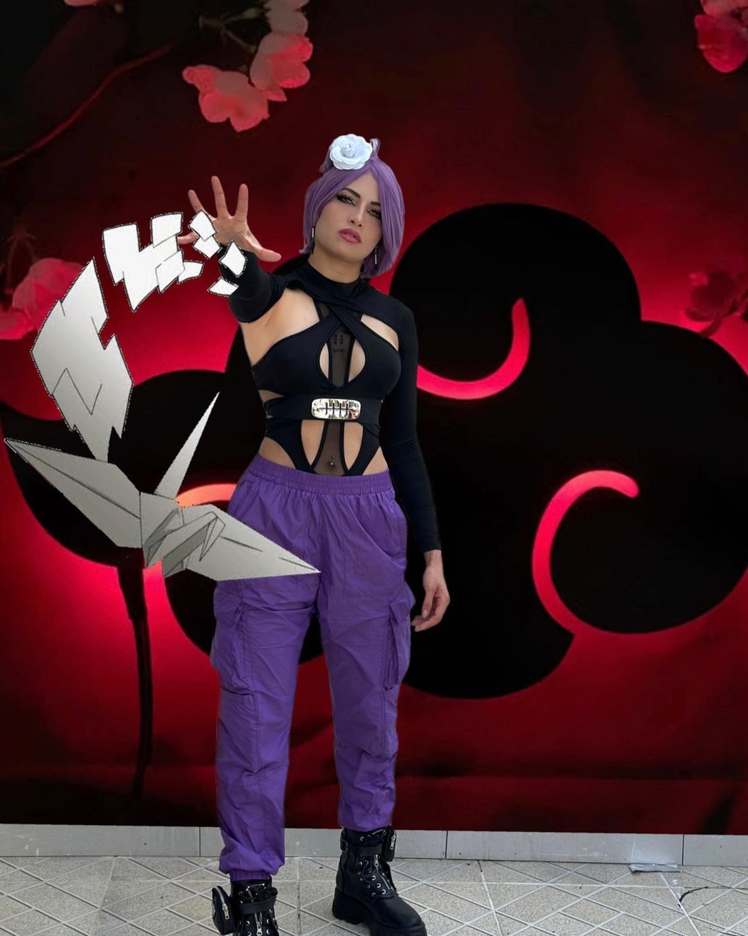 Косплей на Конан из «Наруто» от бойца UFC Поляны Вианы | Источник: соцсети Поляны Вианы