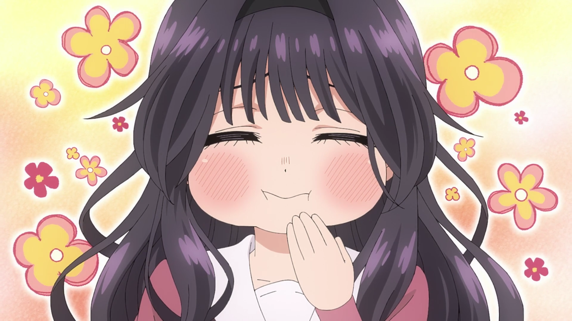 Кадр из аниме «Благоухающий цветок расцветает с достоинством»