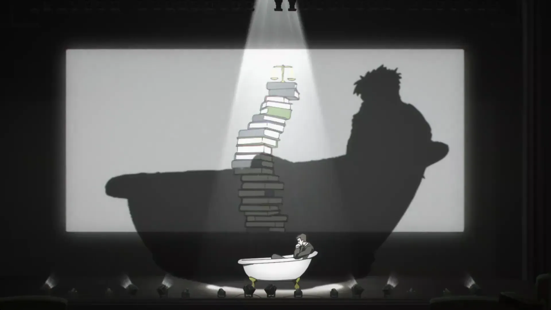 Кадр из аниме «Магическая битва: Смертельная миграция»