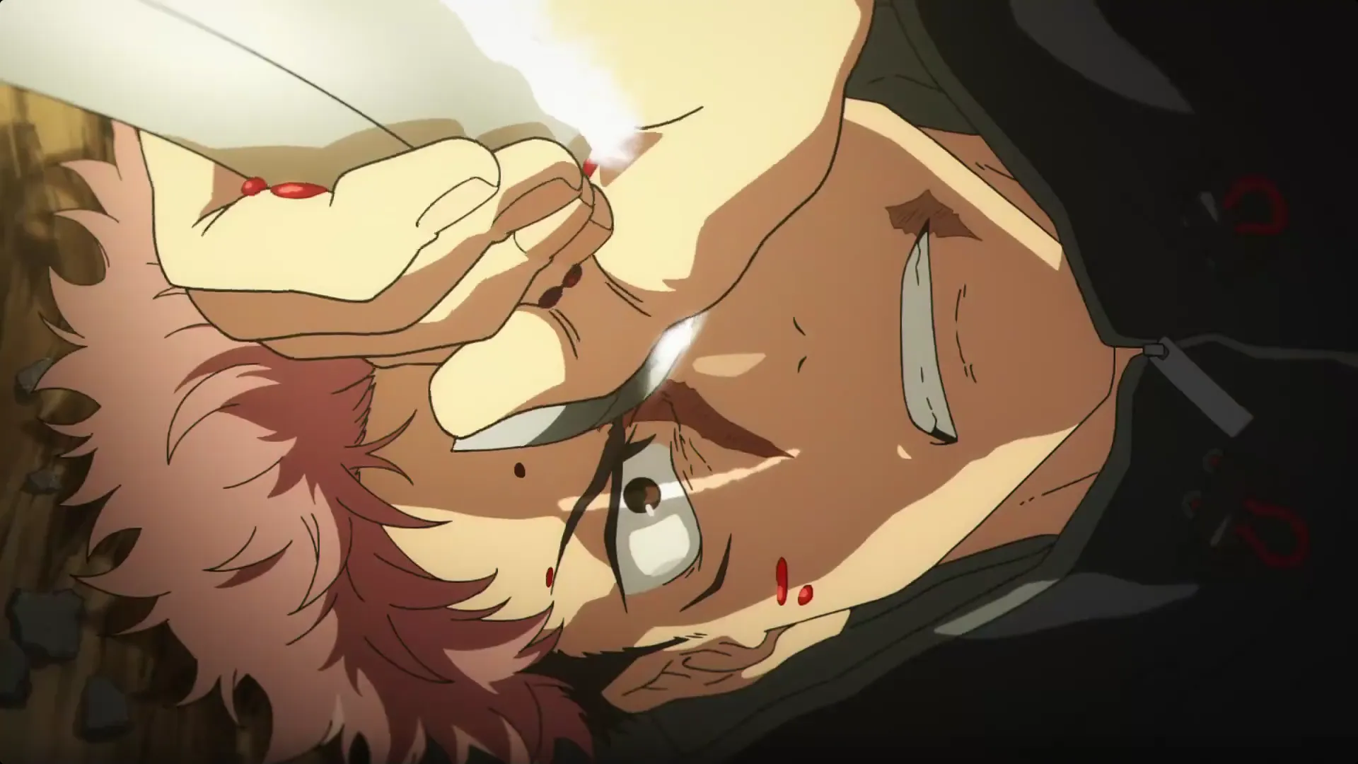 Кадр из аниме «Магическая битва: Смертельная миграция»