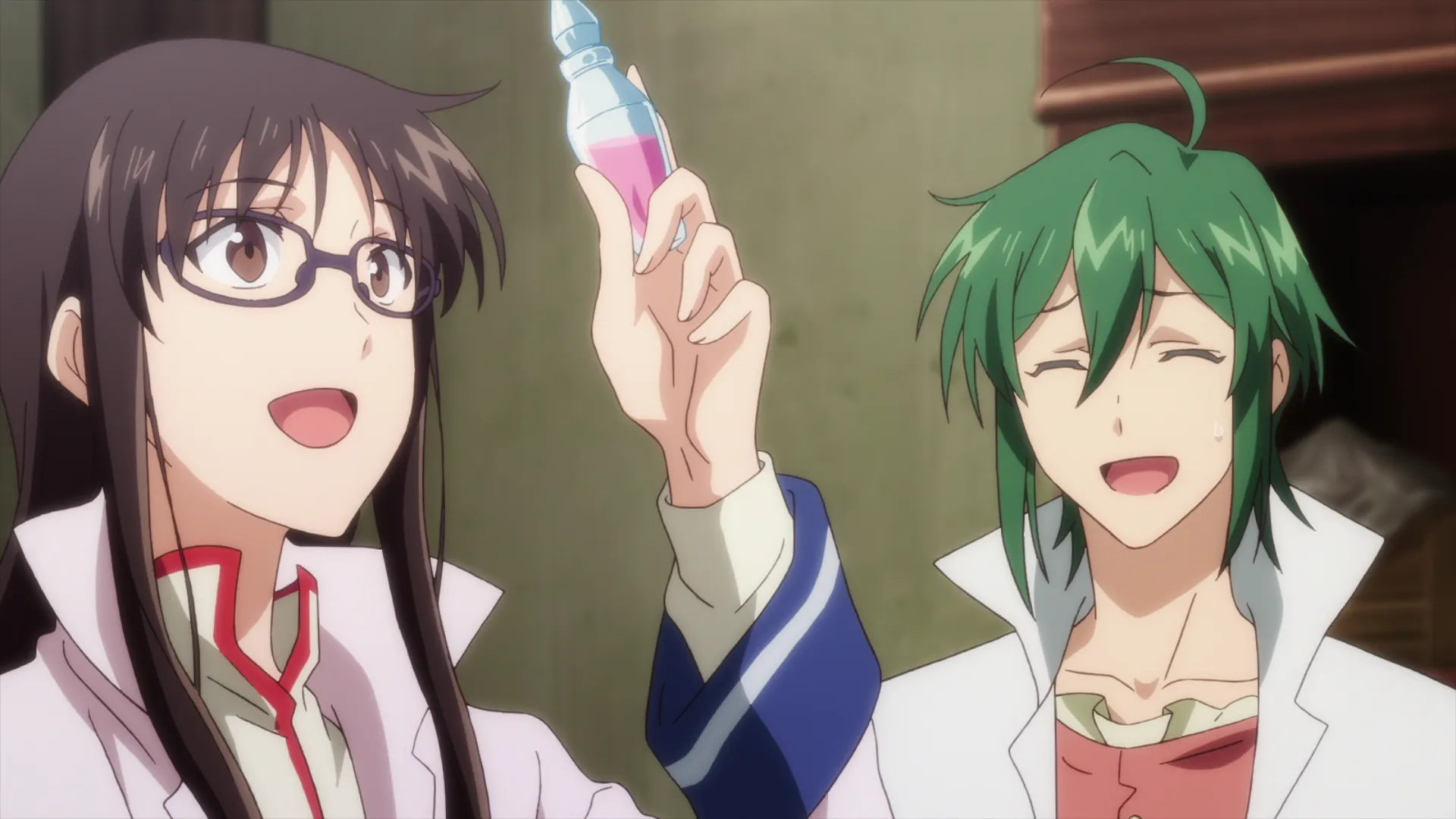 Кадр из аниме «Всемогущая магия святой»