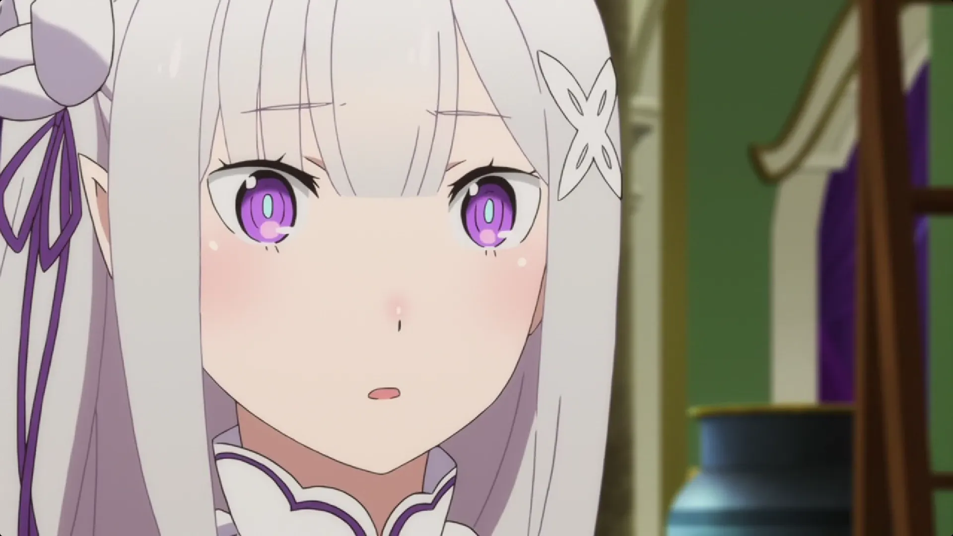 Кадр из аниме «Re:Zero. Жизнь с нуля в альтернативном мире»