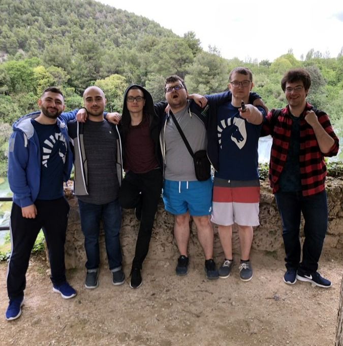 Team Liquid на буткемпе в Сплите