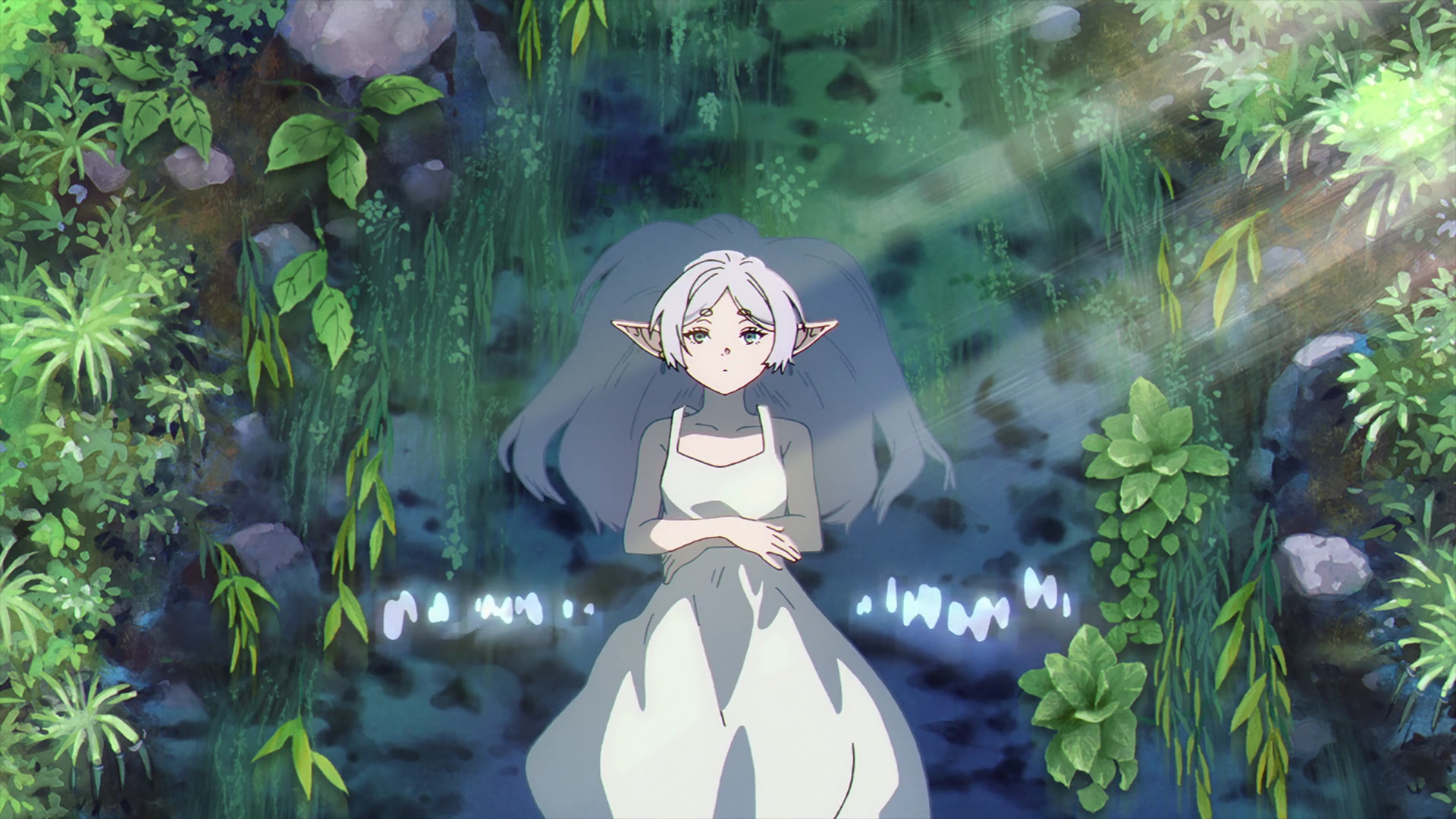 Кадр из аниме «Провожающая в последний путь Фрирен»