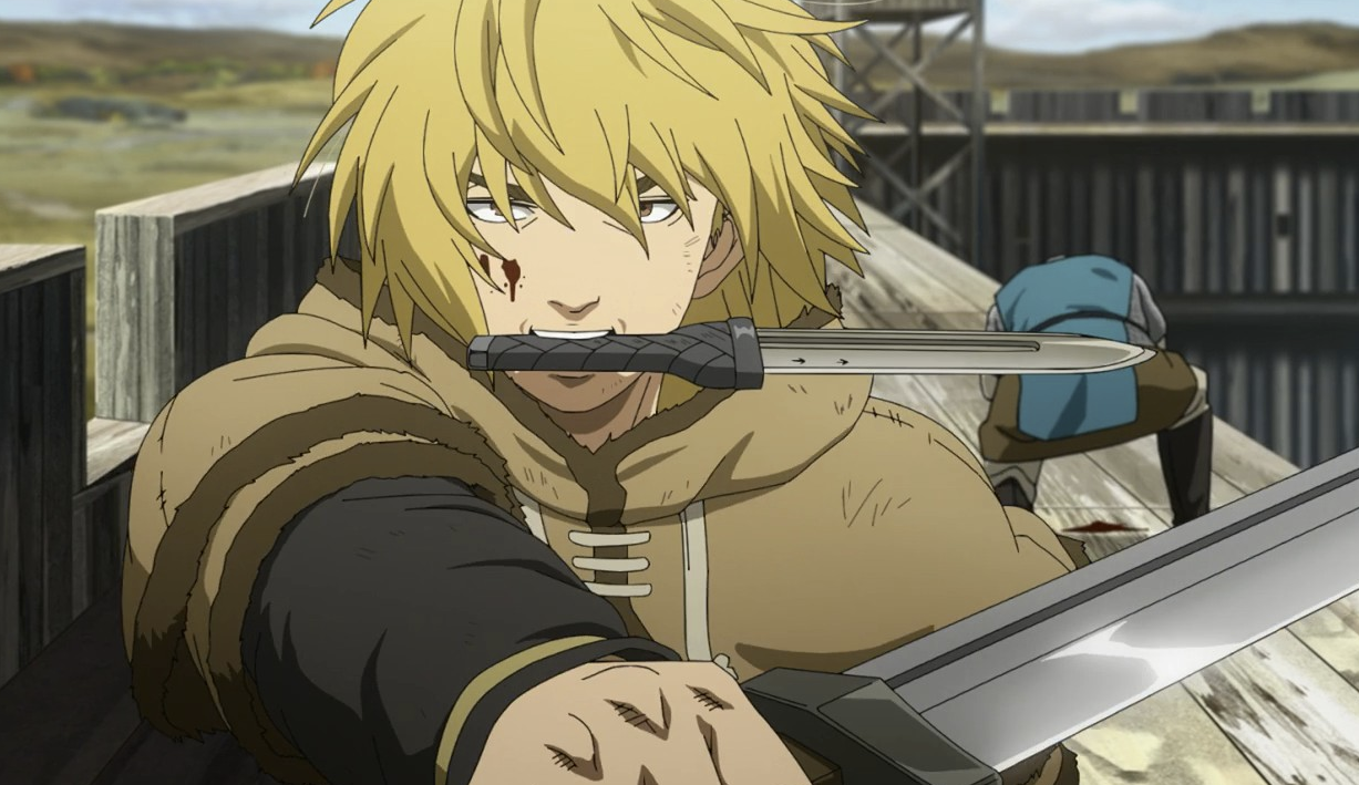 Кадр из аниме «Сага о Винланде»