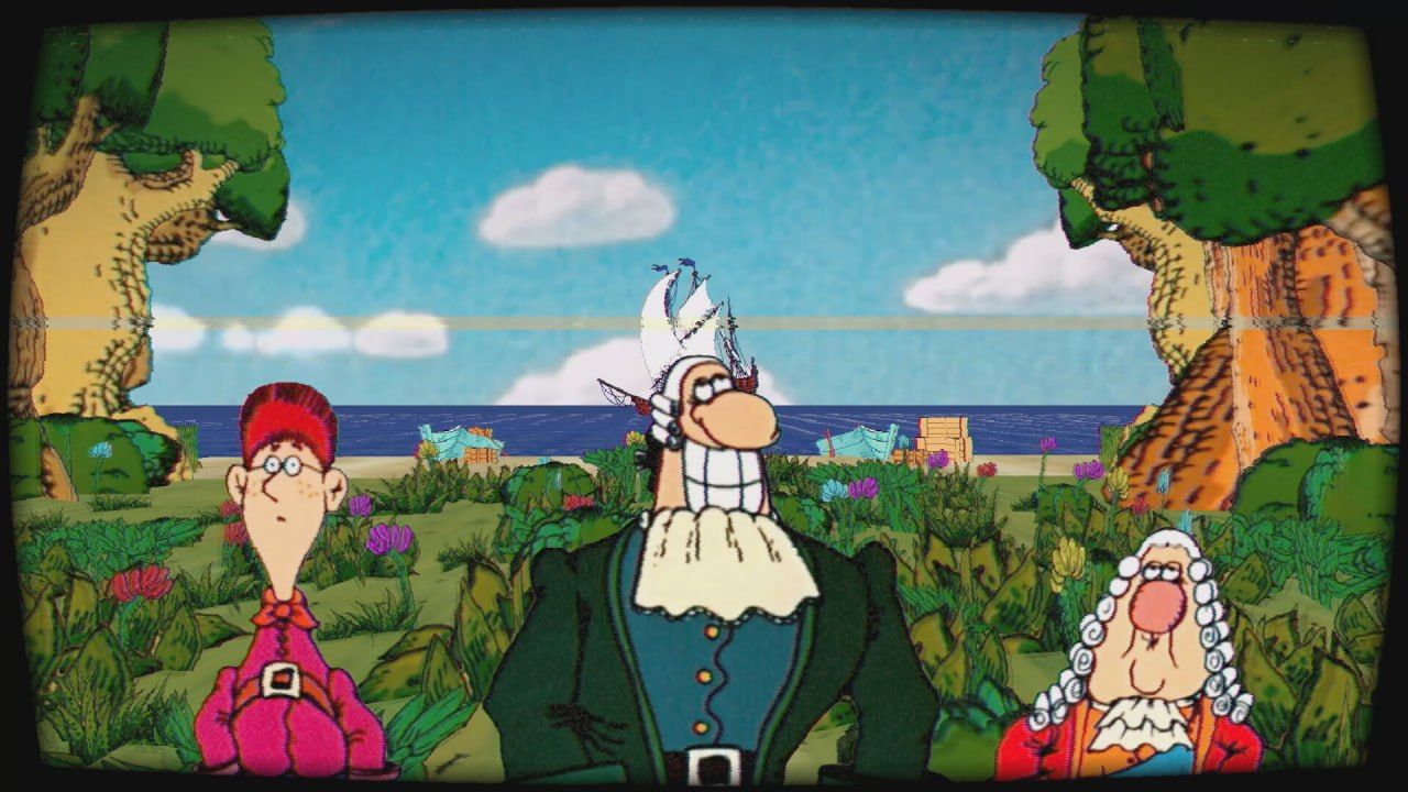 Скриншоты из игры по мотивам советского мультфильма «Остров сокровищ»