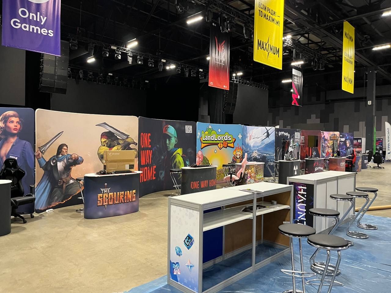 Стенды игр. Источник: «ИГРОПРОМ 2025»