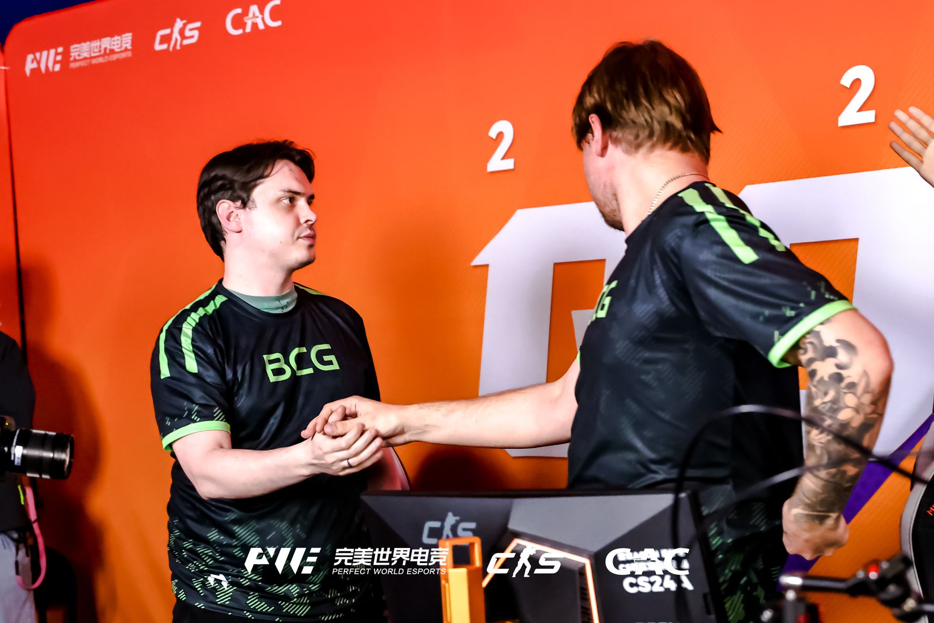 S1mple и electroNic | Фото: CAC