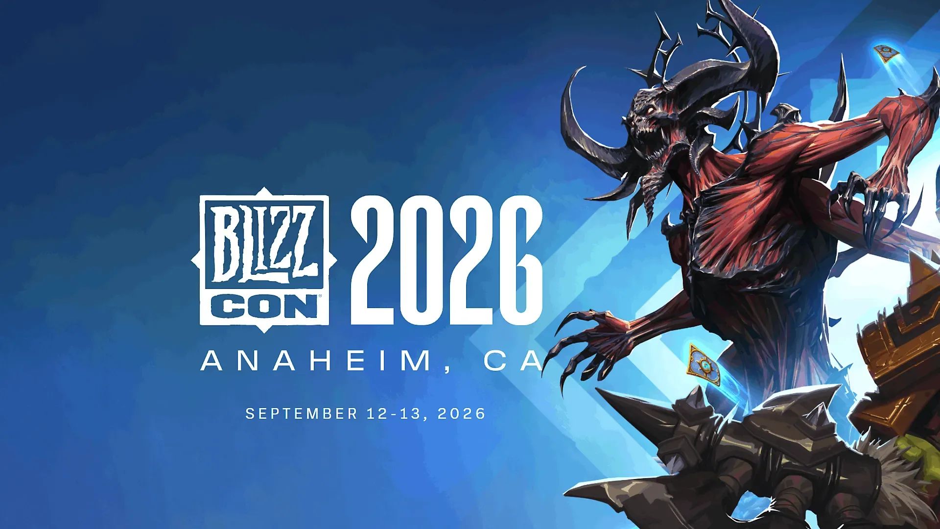 Афиша Blizzcon 2026. Источник: Blizzard