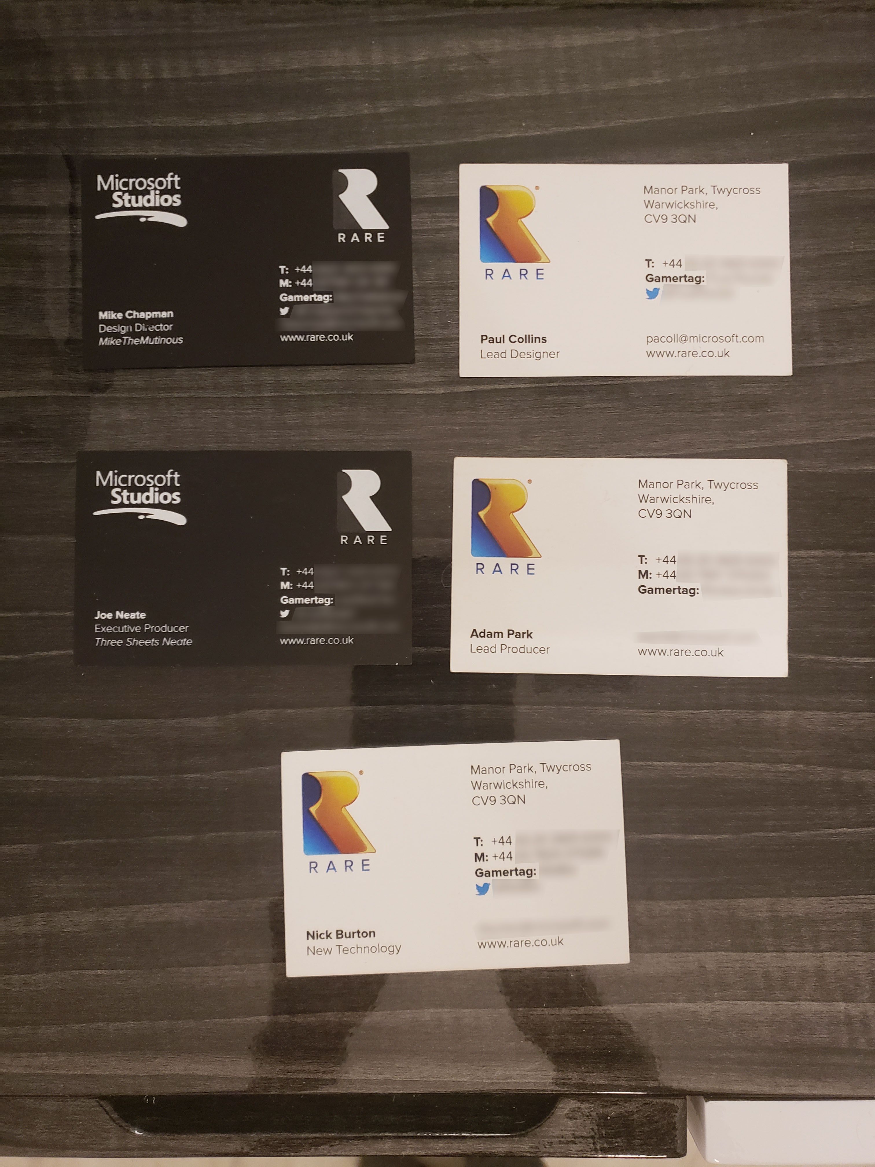 Визитные карточки