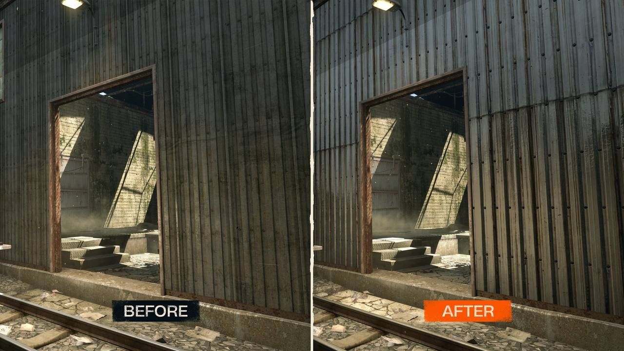 Сравнение графики в Dying Light. Источник: pilgrimoutpost.techlandgg.com