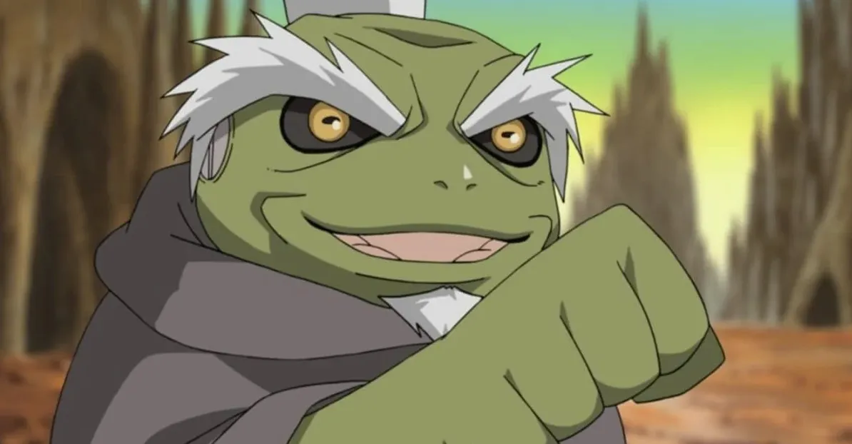 Кадр из аниме «Наруто»