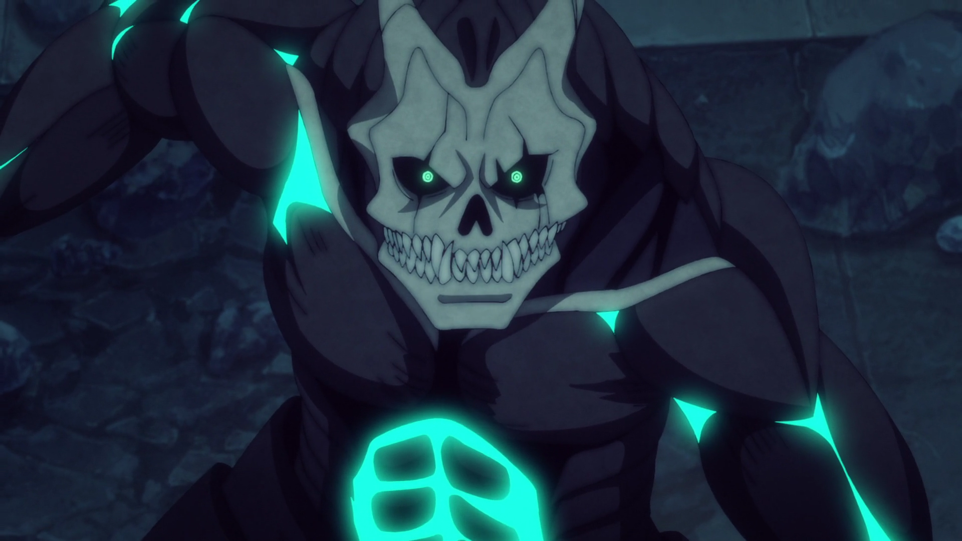 Кадр из аниме «Кайдзю № 8»