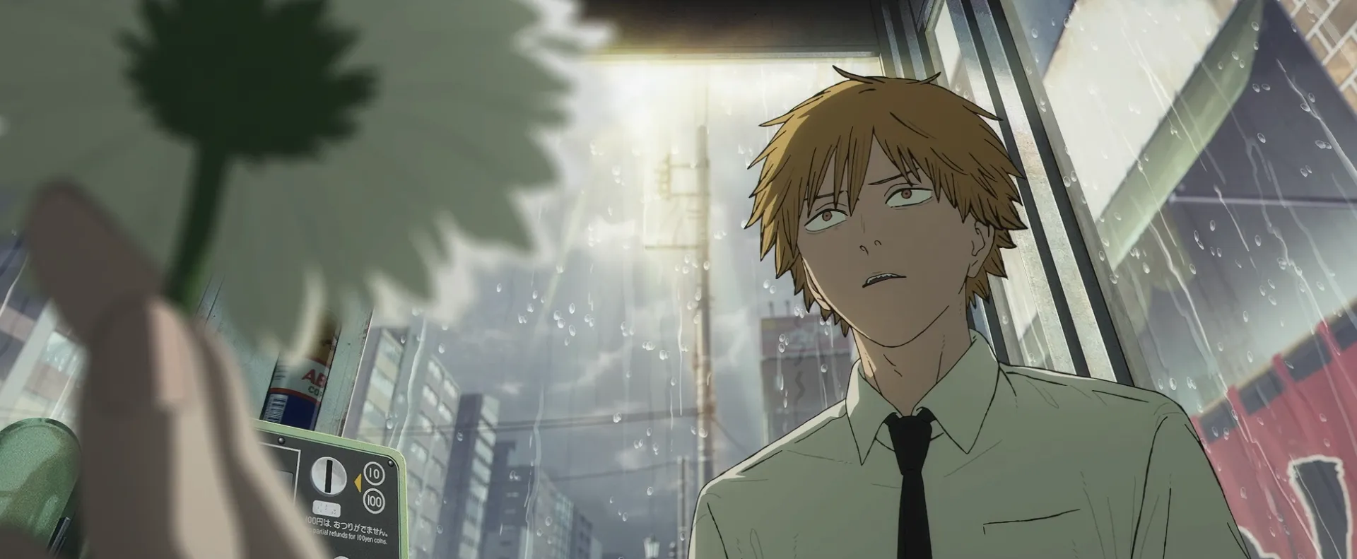 Кадр из трейлера аниме «Человек-бензопила. Фильм: История Резе»