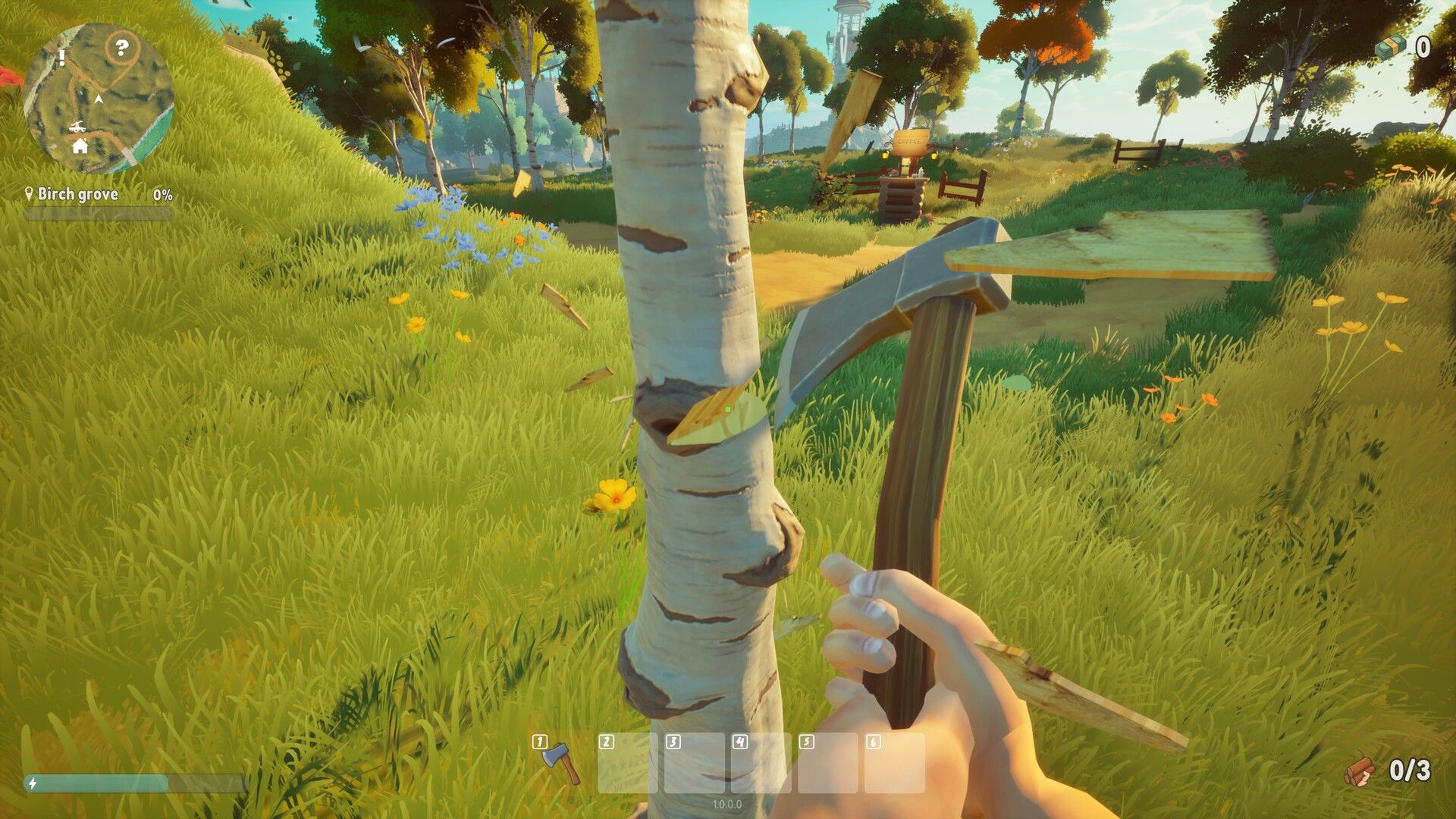 Скриншот из A Game About Chopping Trees