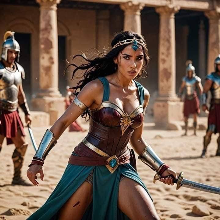 Нейросеть нарисовала принцесс Disney в роли воительниц из боевиков