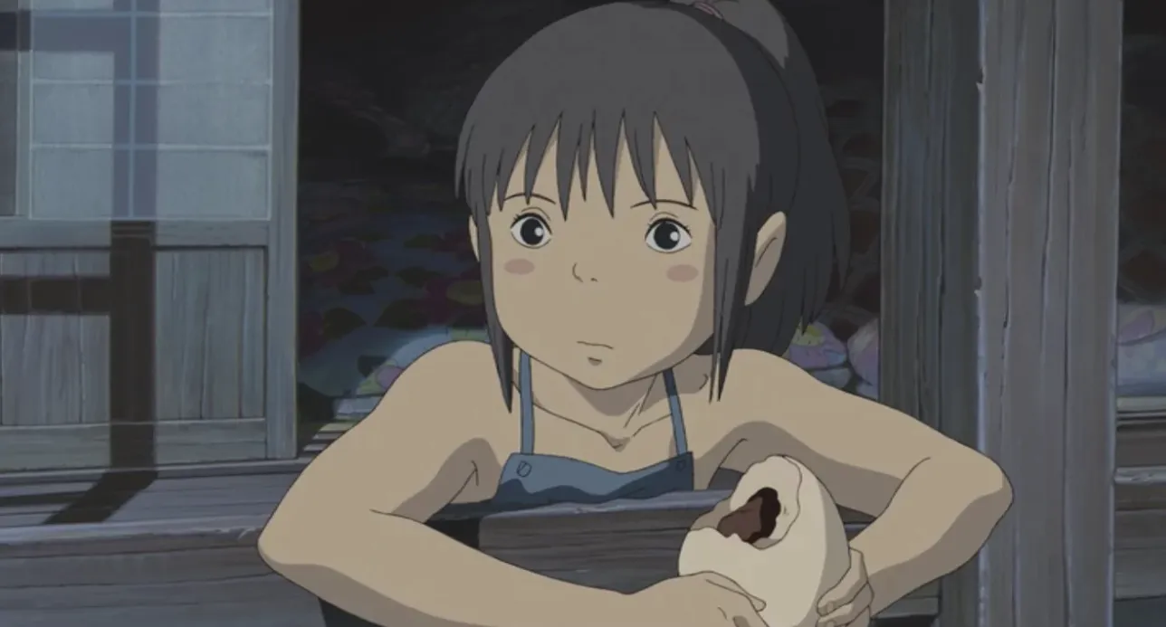 Кадр из аниме «Унесённые призраками»