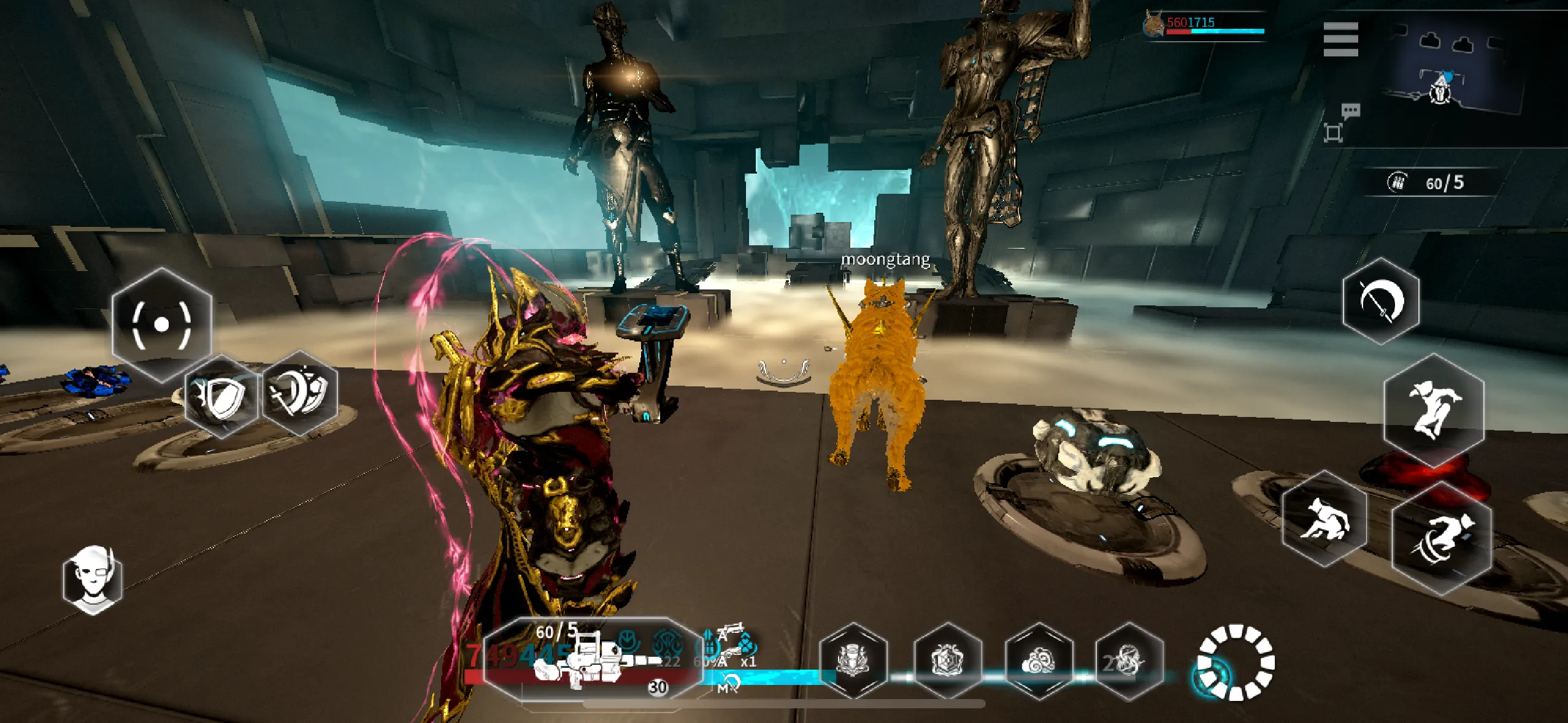 Скриншот из Warframe. Источник: Warframe Forums