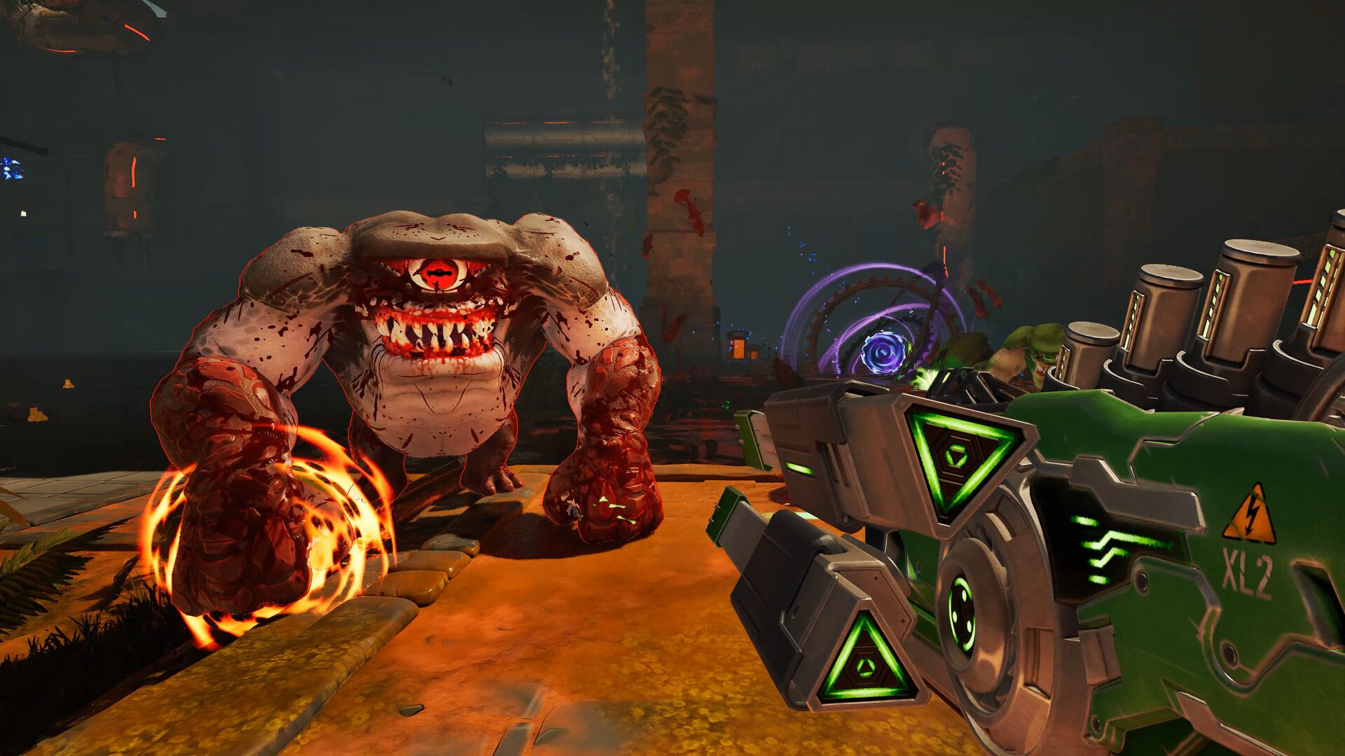 Скриншот из Serious Sam: Shatterverse. Источник: Steam