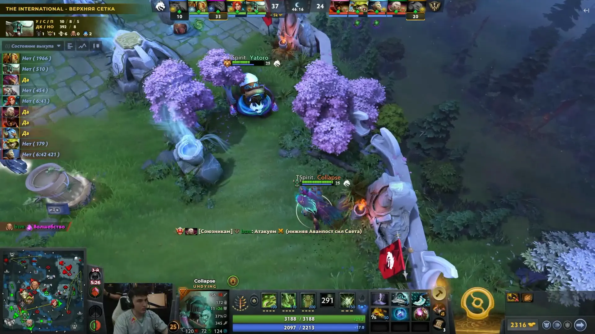 Картинка на русскоязычной трансляции TI15 | Источник: twitch.tv/dota2ti_ru