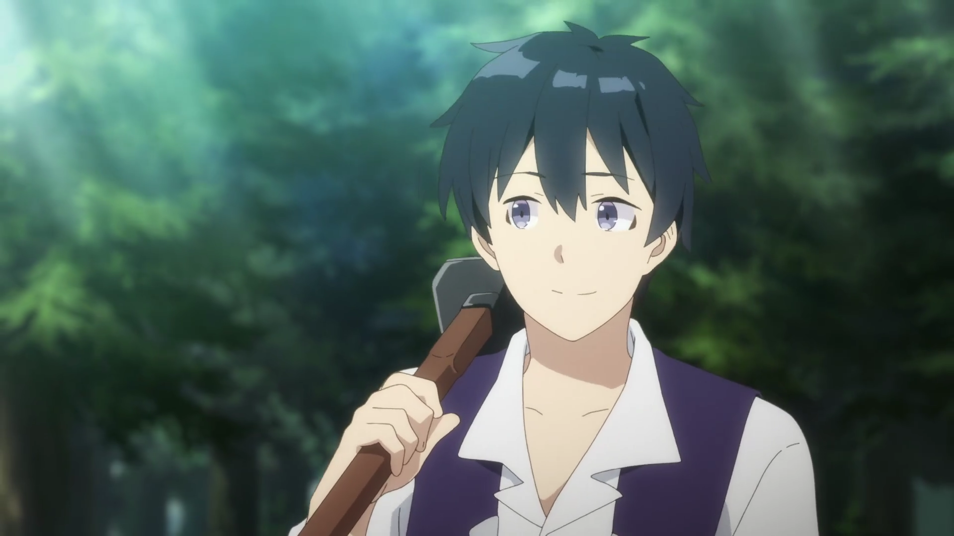 Кадр из аниме «Фермерская жизнь в ином мире»