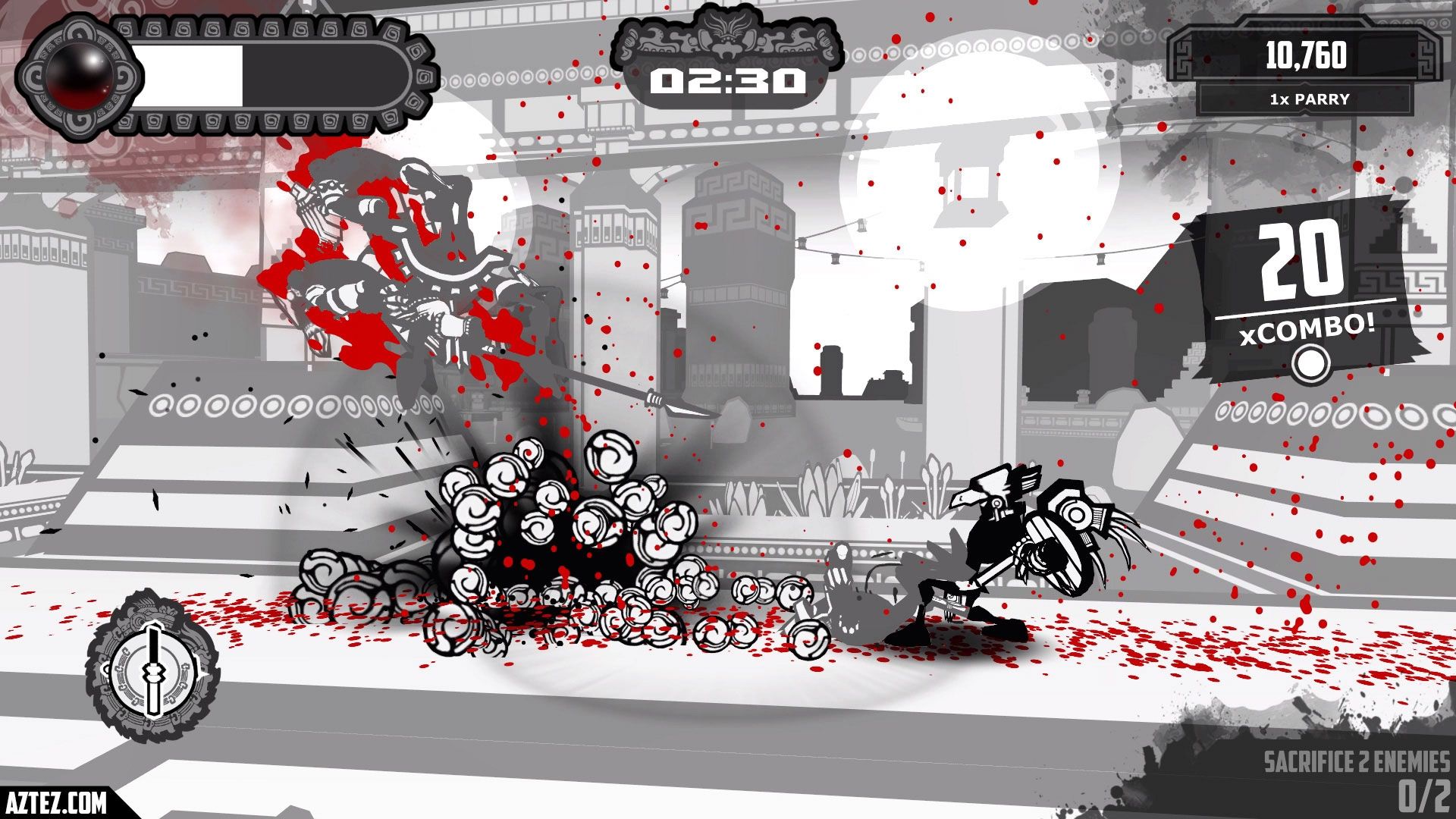 Кадр из Aztez. Источник: aztez.com