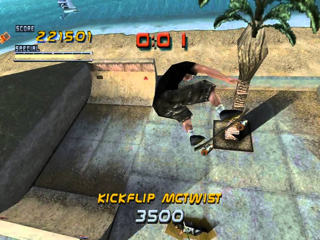 Скриншот из Tony Hawk Pro Skater 2