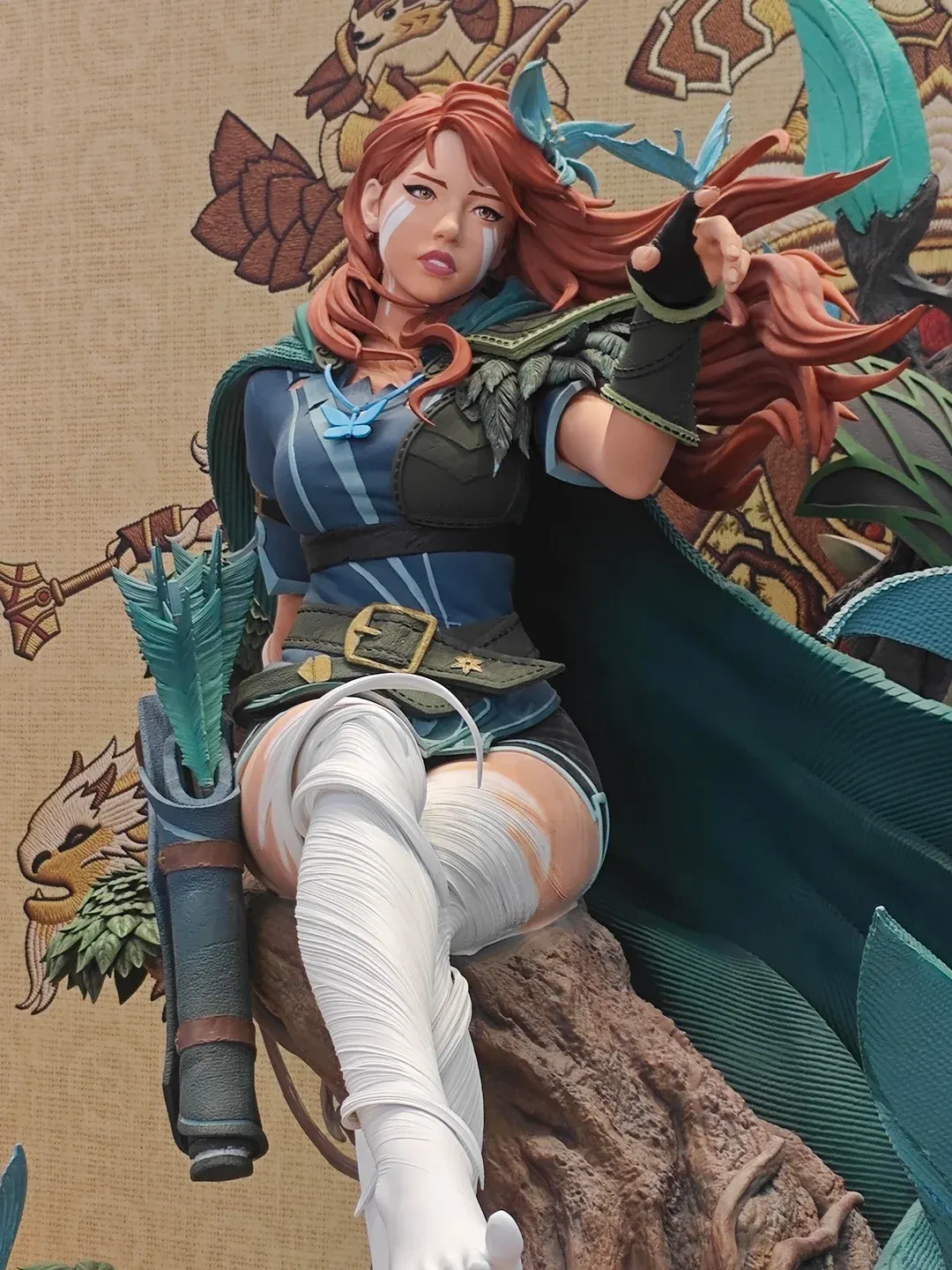 Статуя Windranger в Китае | Источник: reddit.com