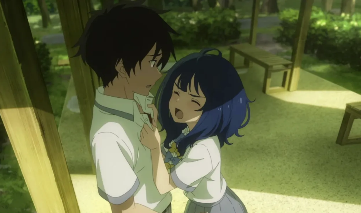 Кадр из аниме «Слишком много проигравших героинь!»