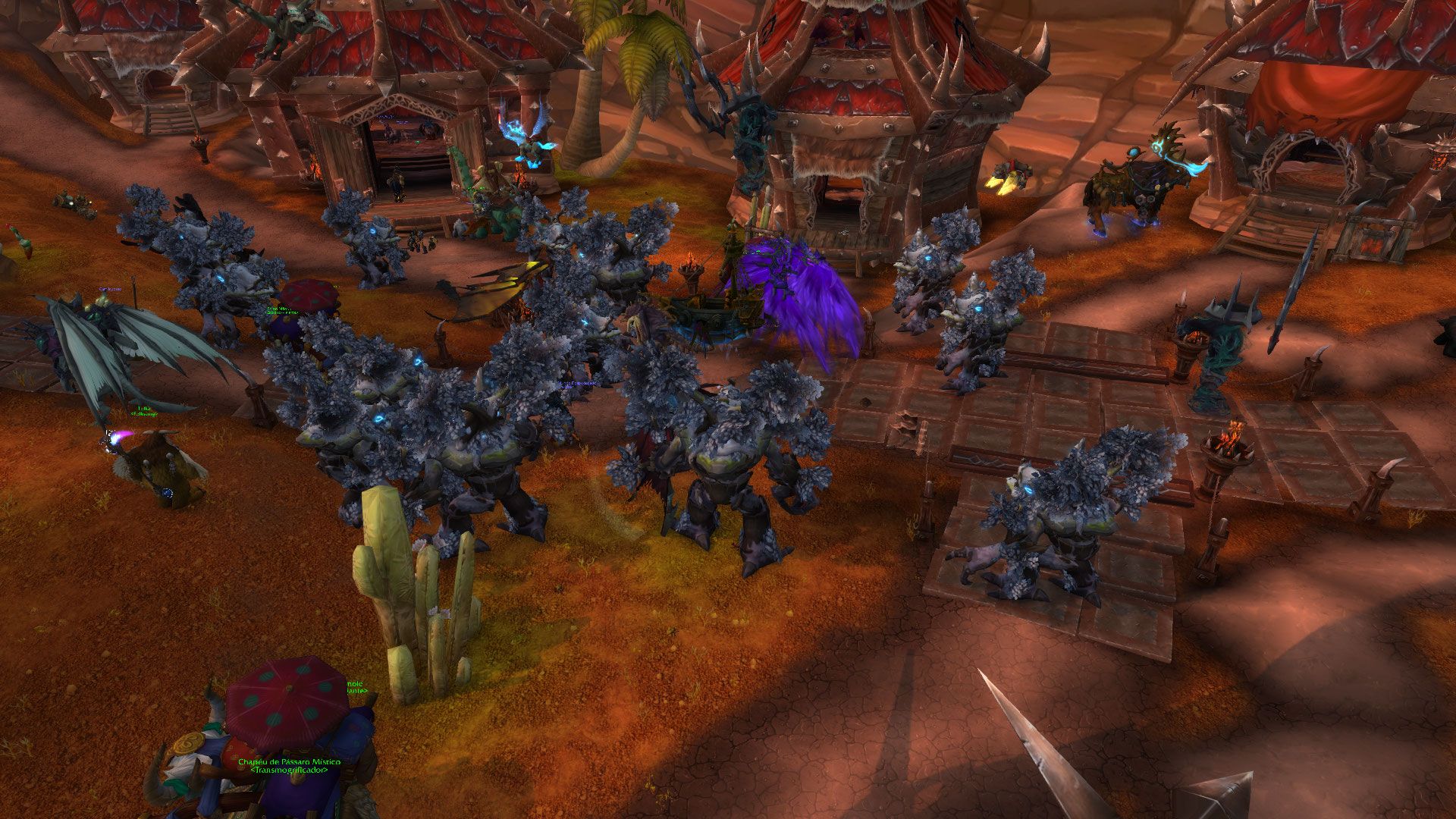 Флешмобы с «Древнем-скитальцем» в World of Warcraft