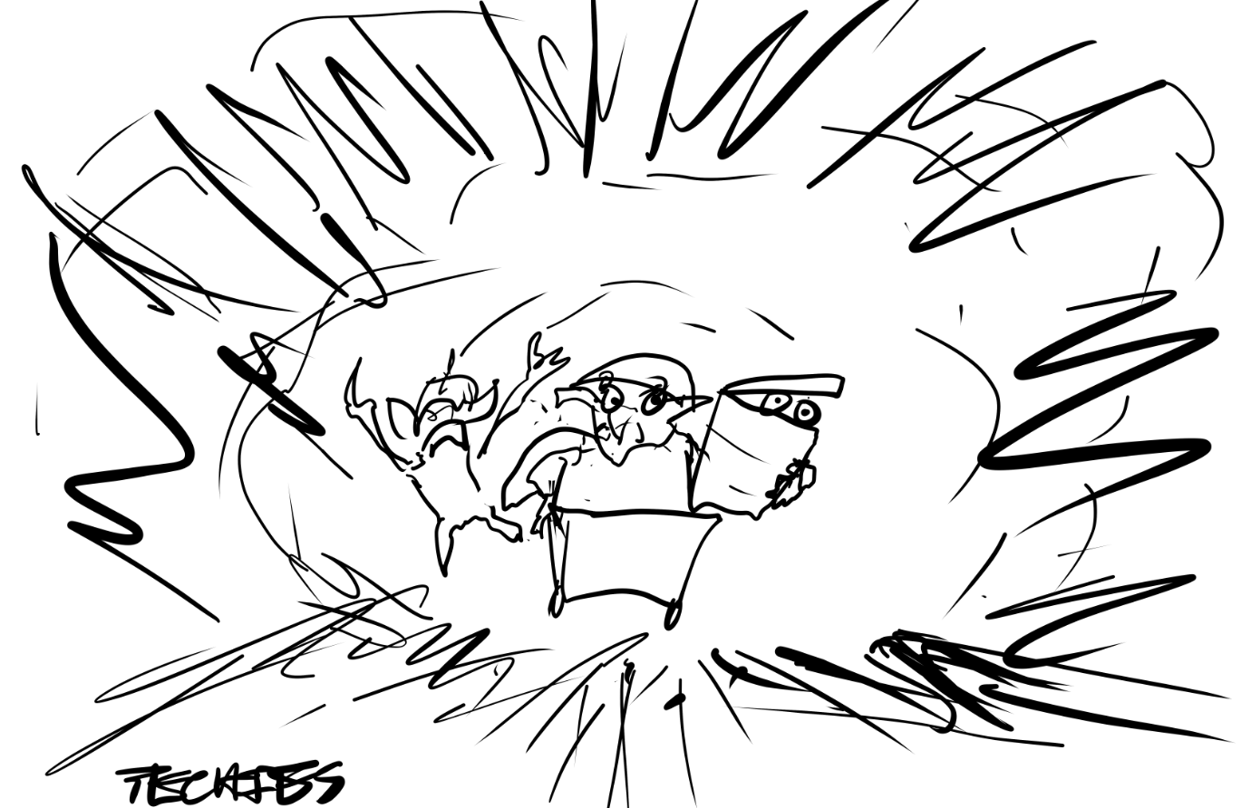 Рисунки героев Dota 2 за минуту. Автор: LiquidEV. Источник: imgur.com